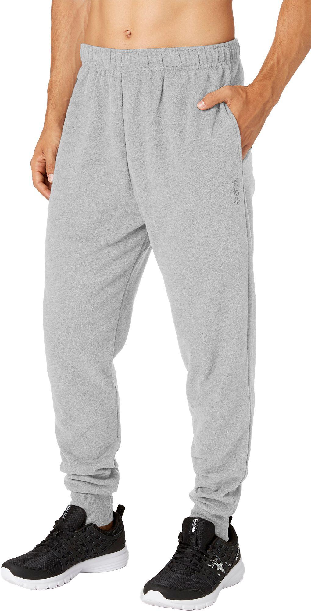 reebok fleece joggers