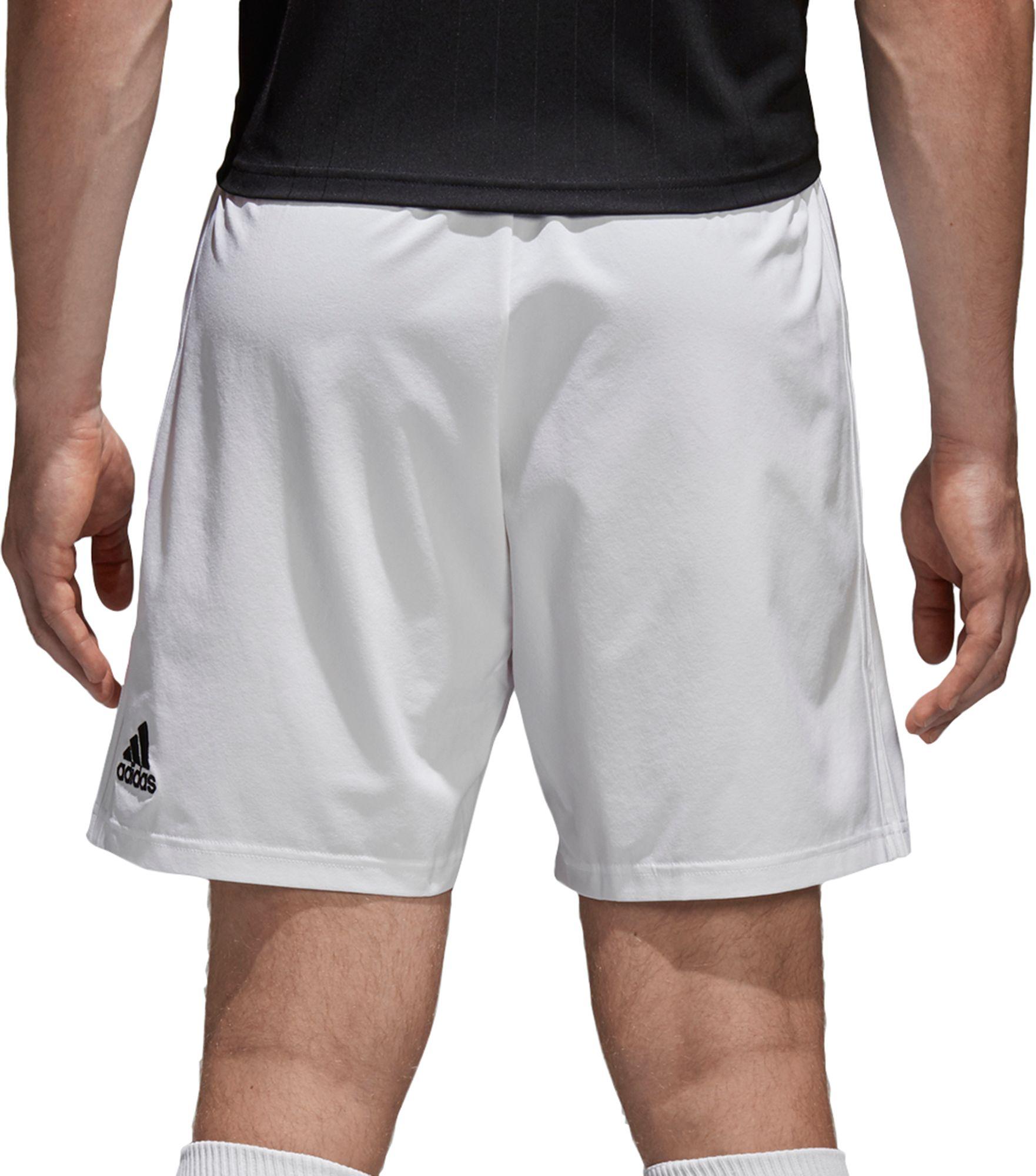 adidas Synthetic Condivo 18 Soccer Shorts in White/White (White) for
