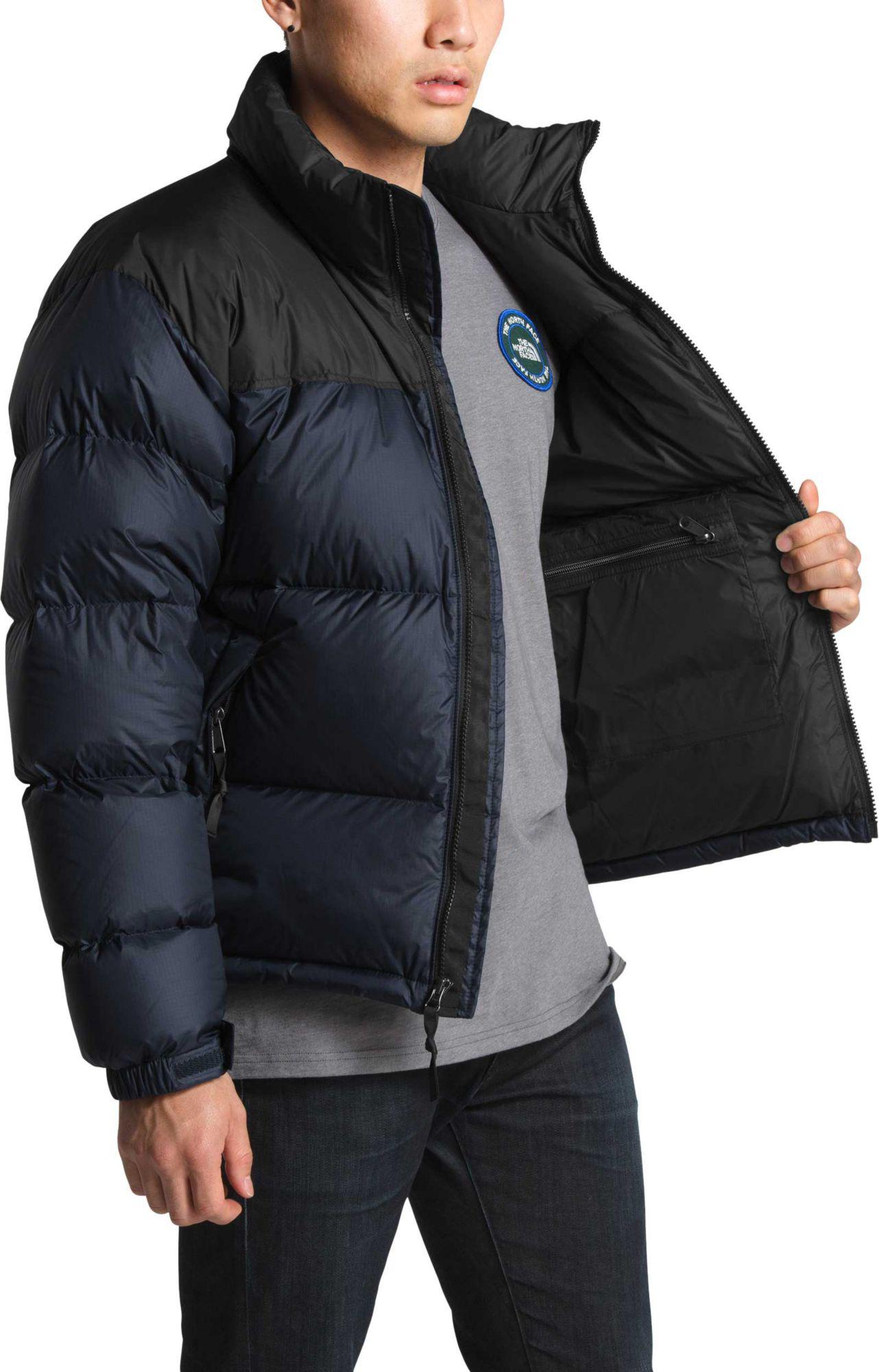 the north face men's 1996 retro nuptse jacket blu