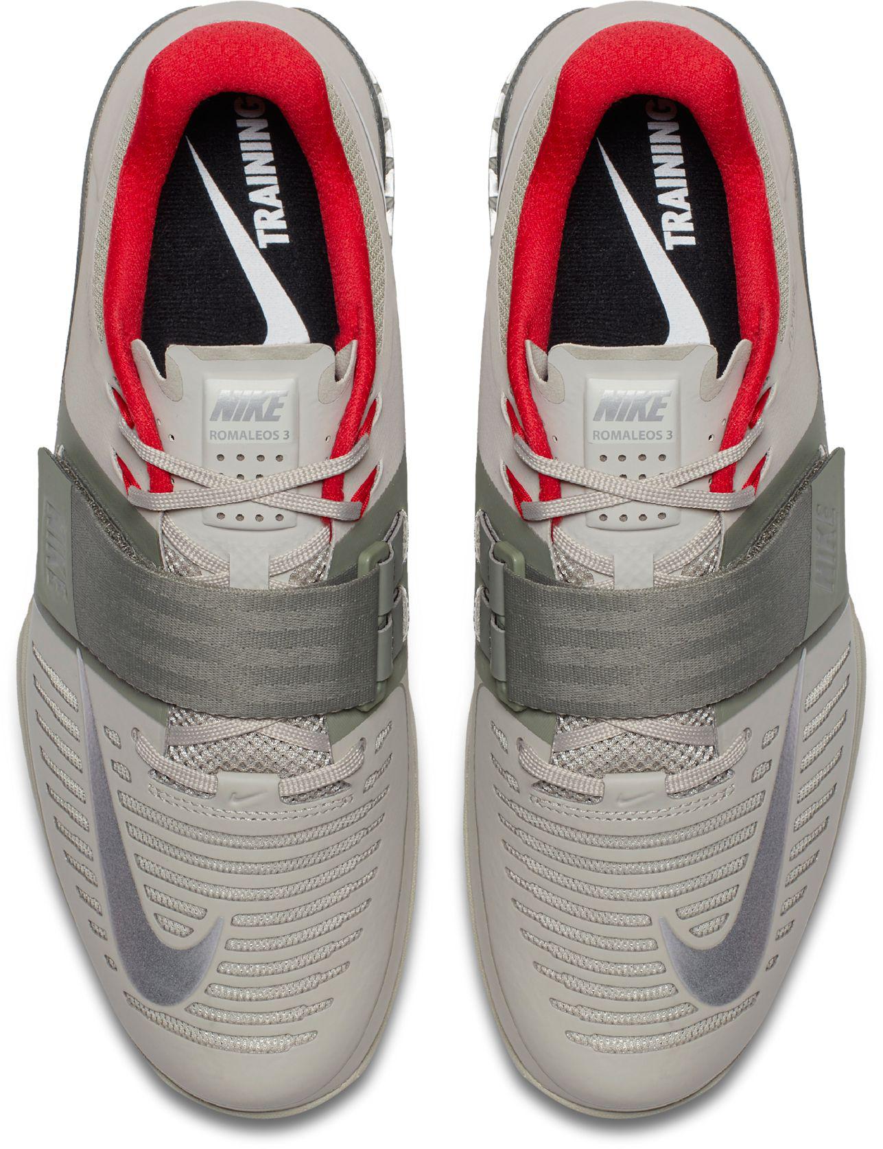nike romaleos 3 tongue ripped