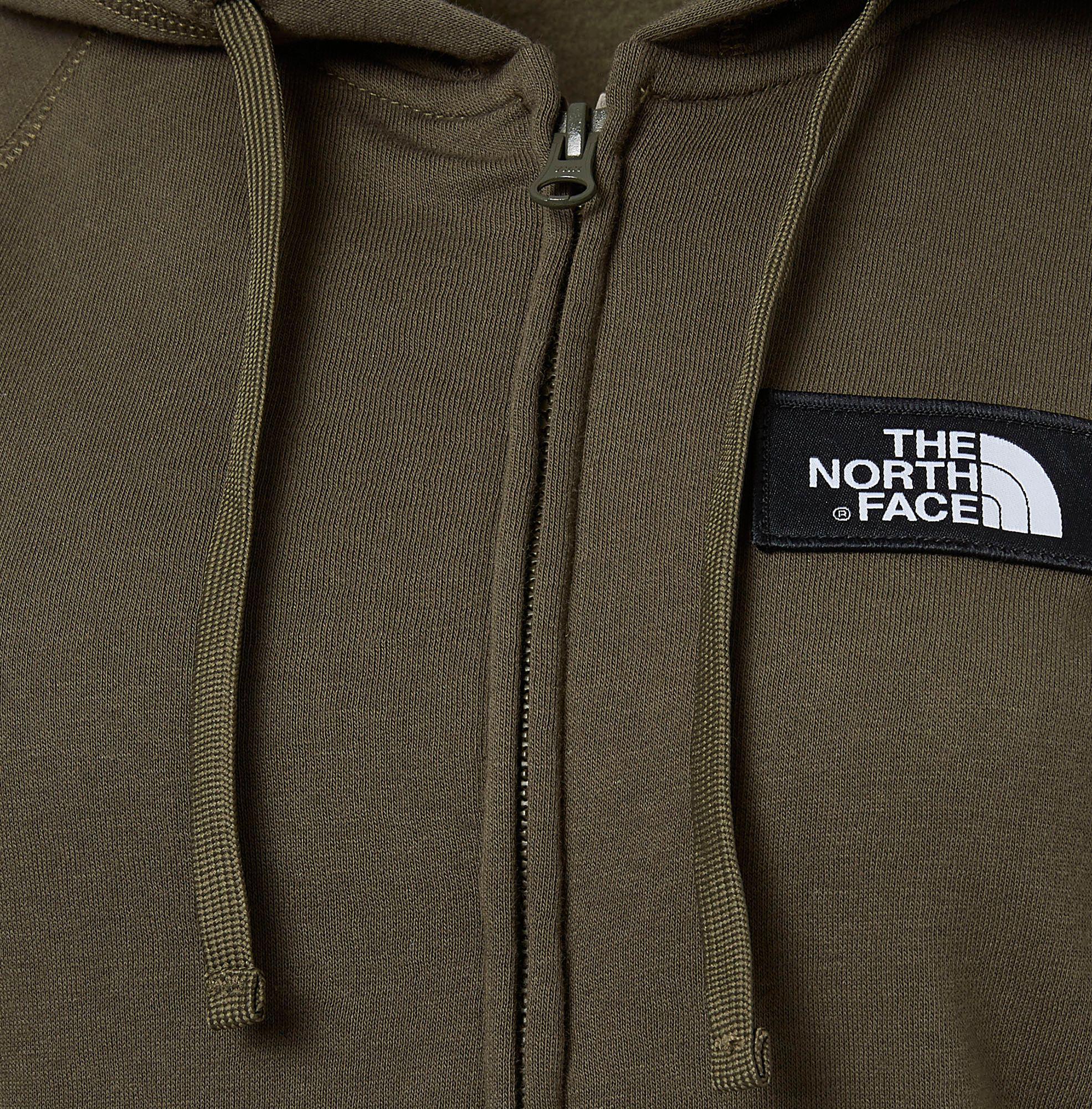 mens green north face hoodie