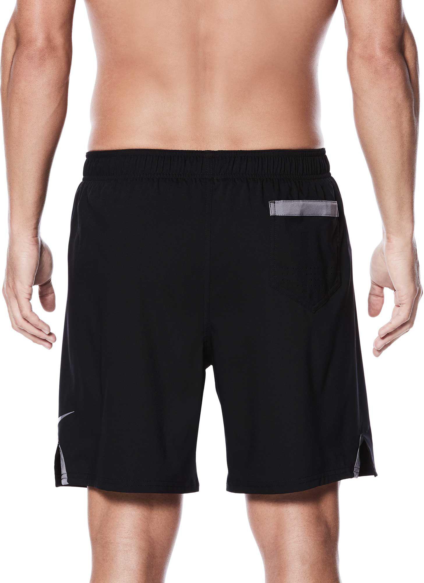 black nike swim trunks