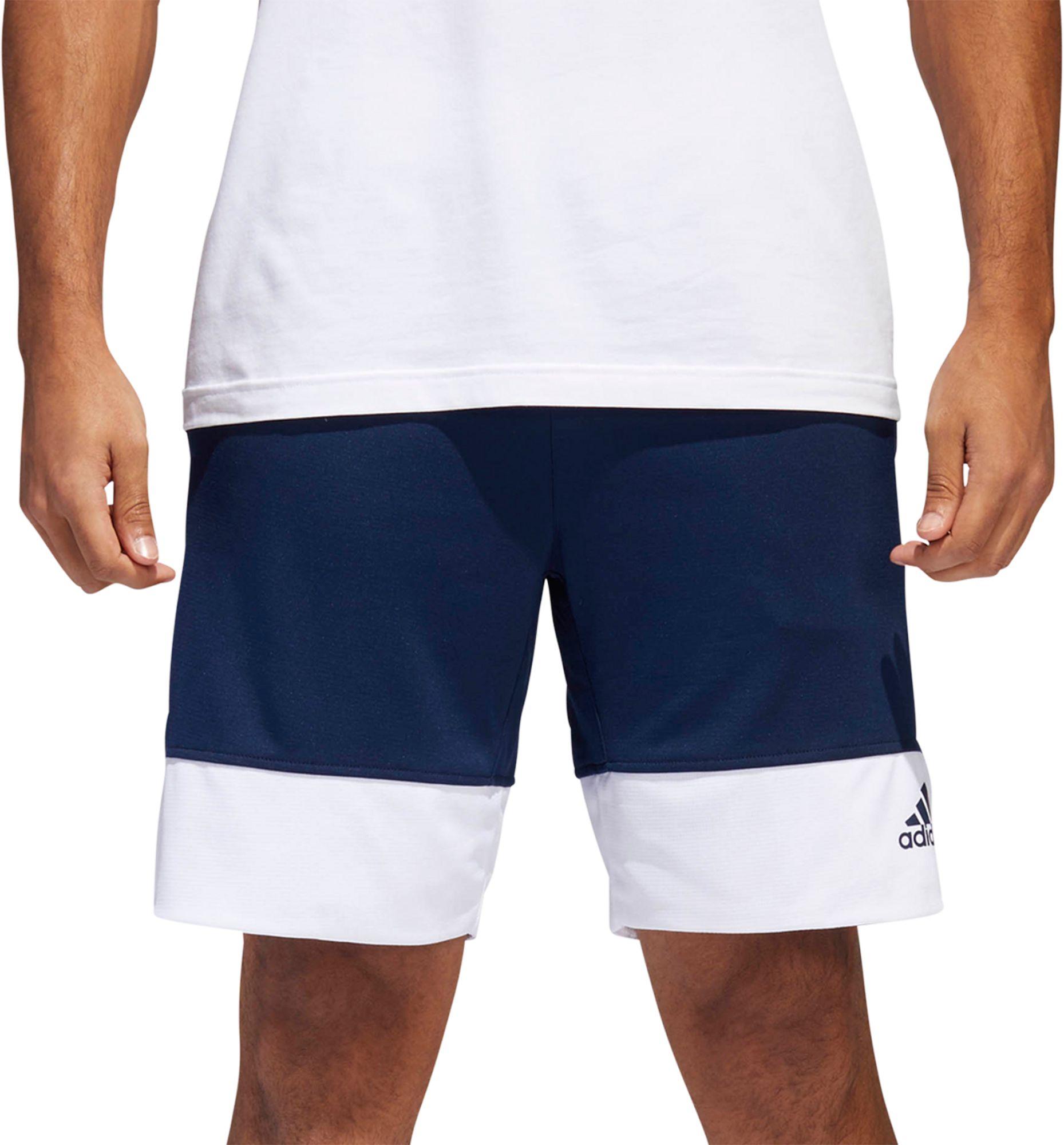 adidas Synthetic Pro Madness Basketball Shorts in Blue for Men Lyst