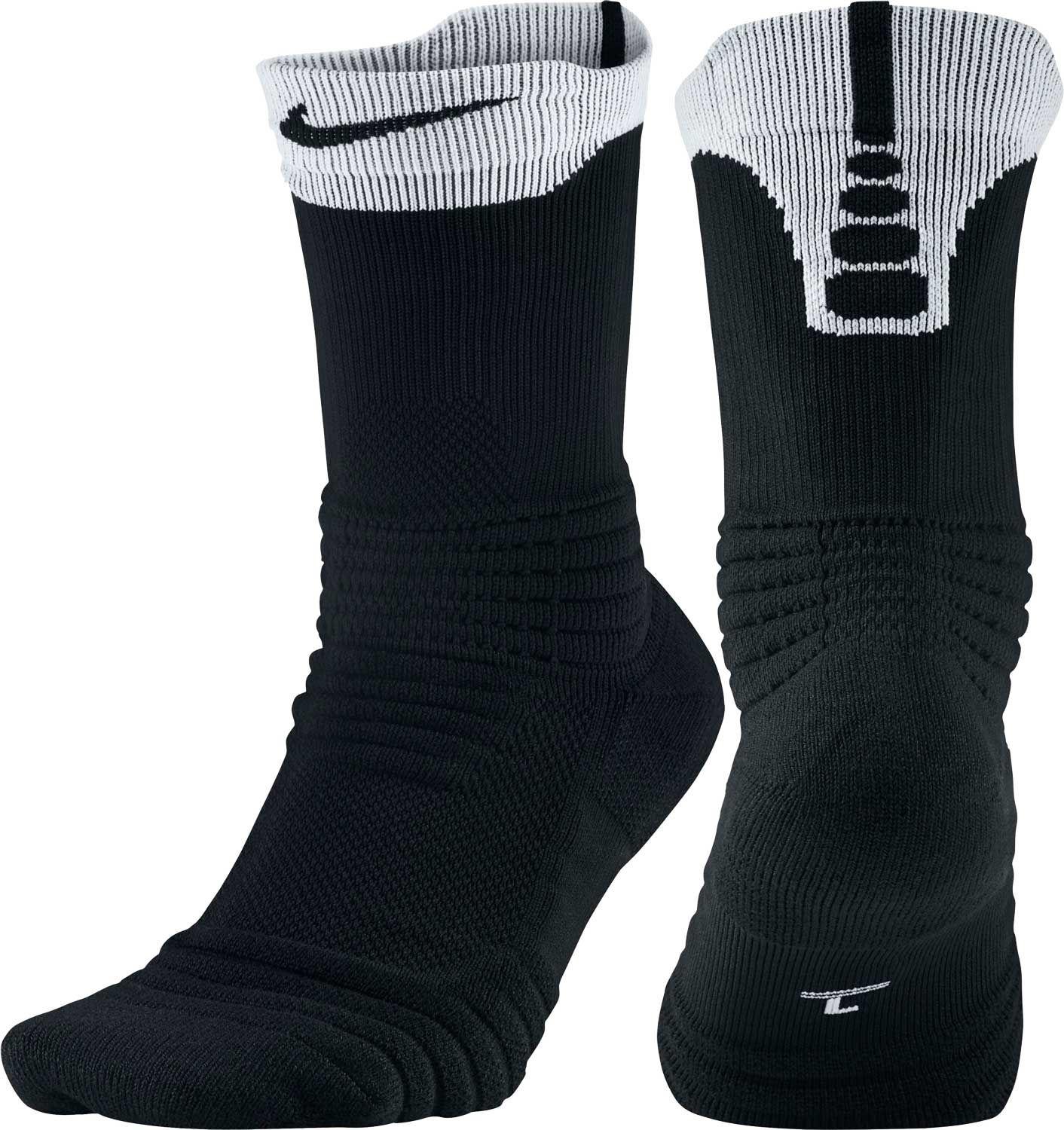 nike elite versatility mid socks
