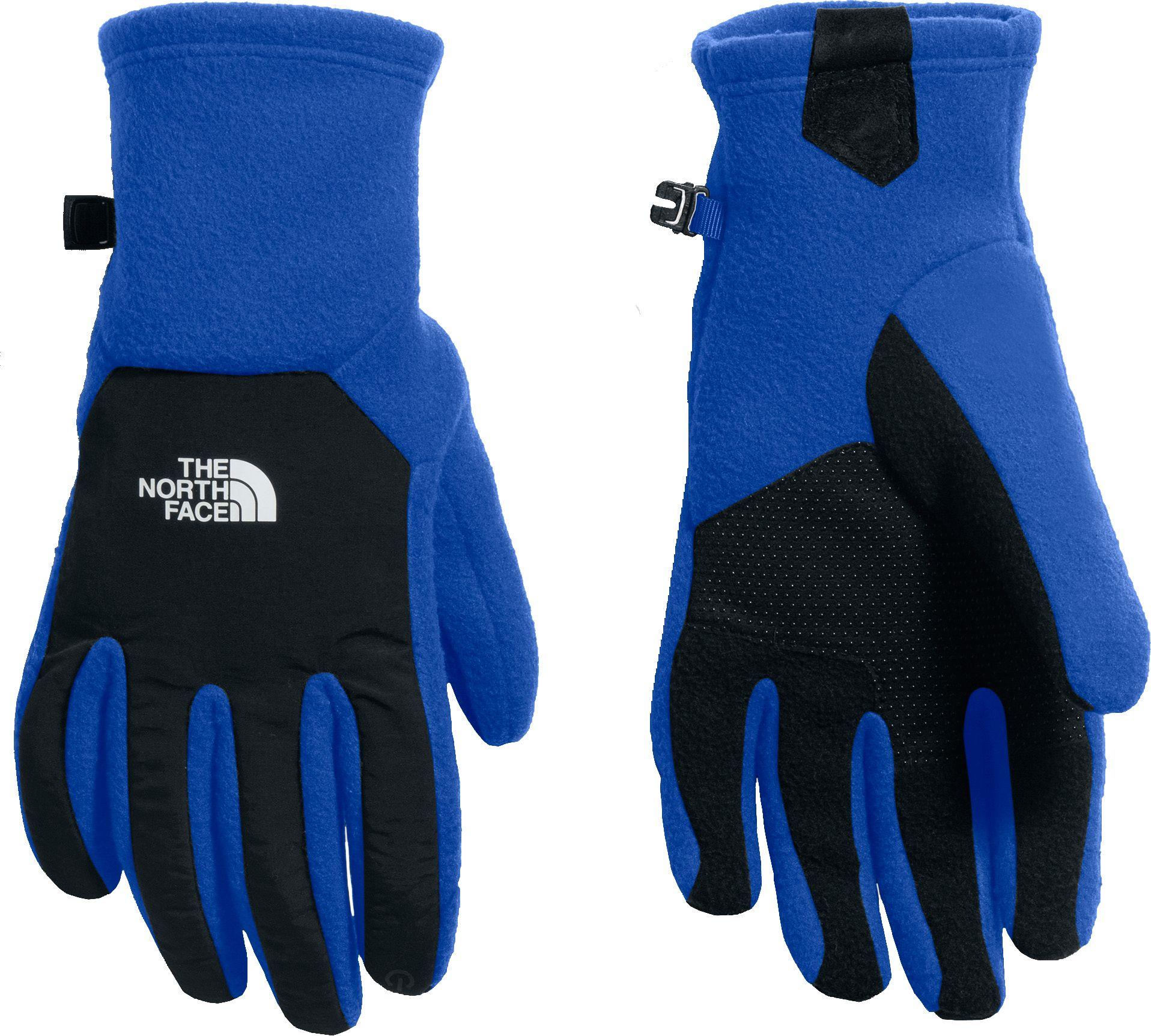 The North Face Fleece Denali Etip Gloves in Blue for Men Lyst
