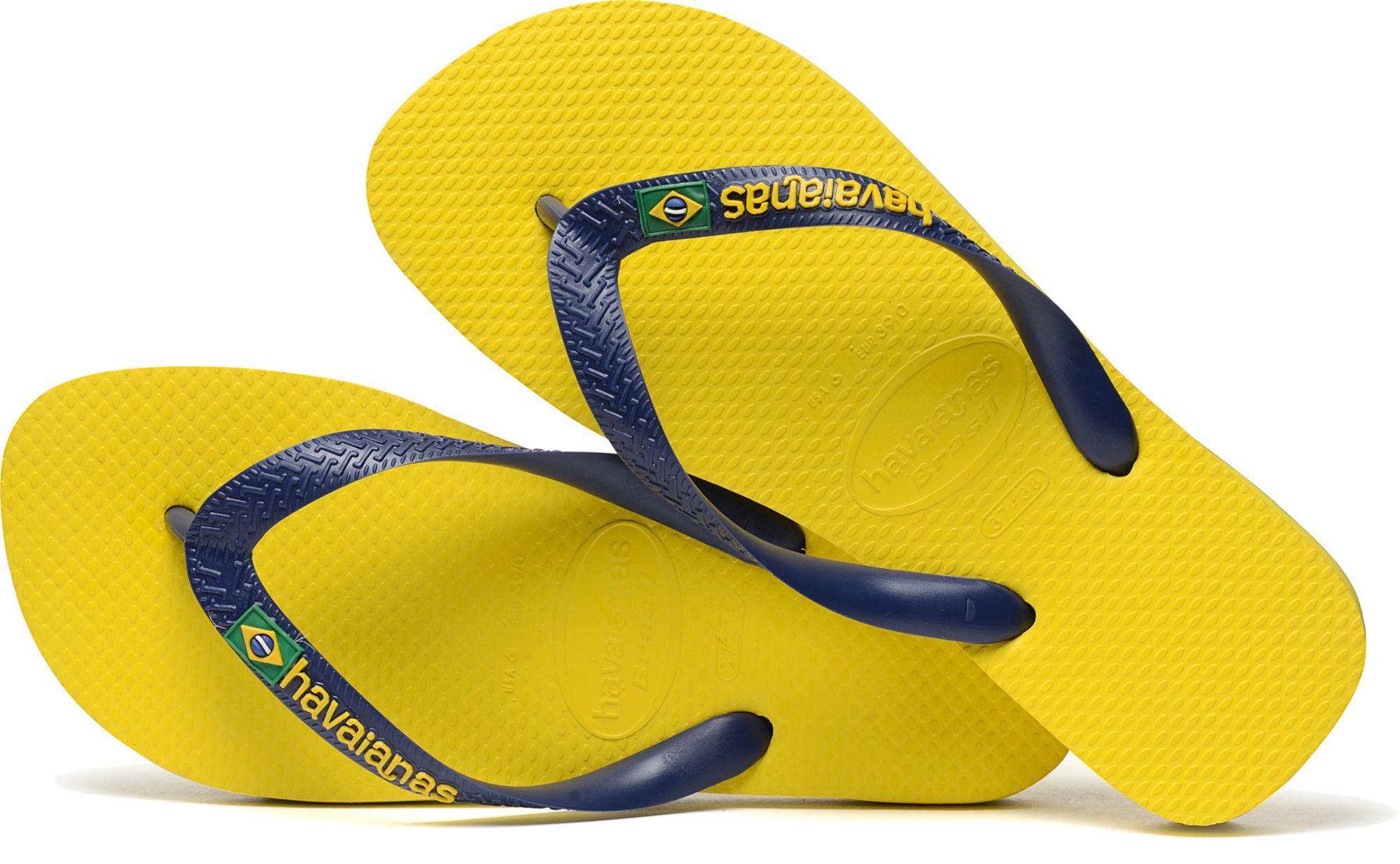 Lyst Havaianas Brazil Flipflops in Yellow