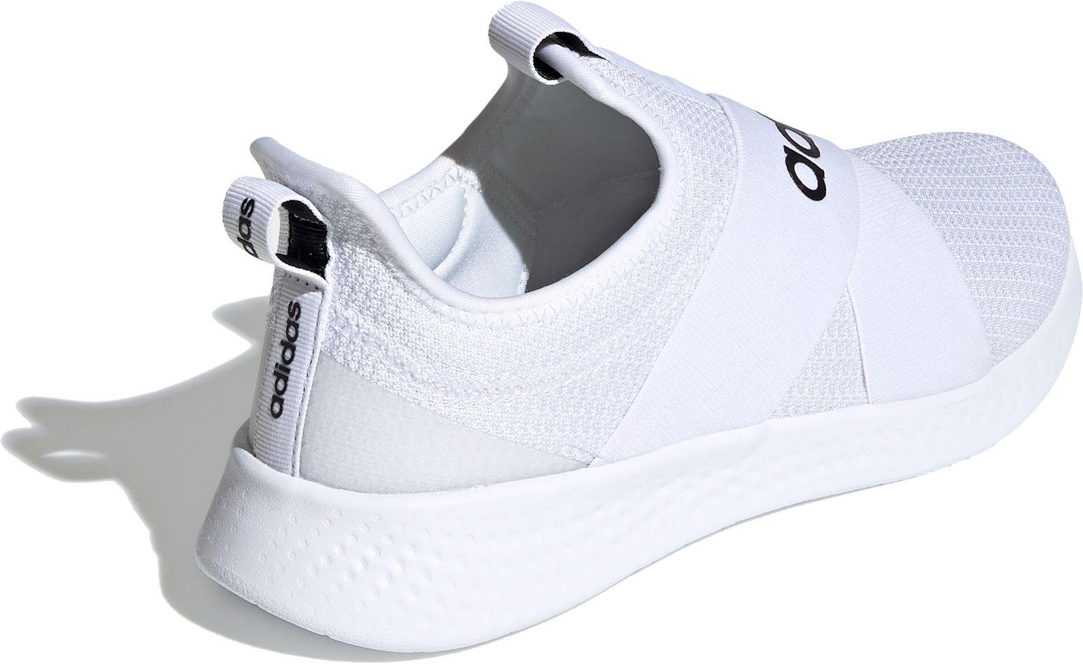 adidas Puremotion Adapt Running Shoes in White/Black/Gray (White) - Lyst