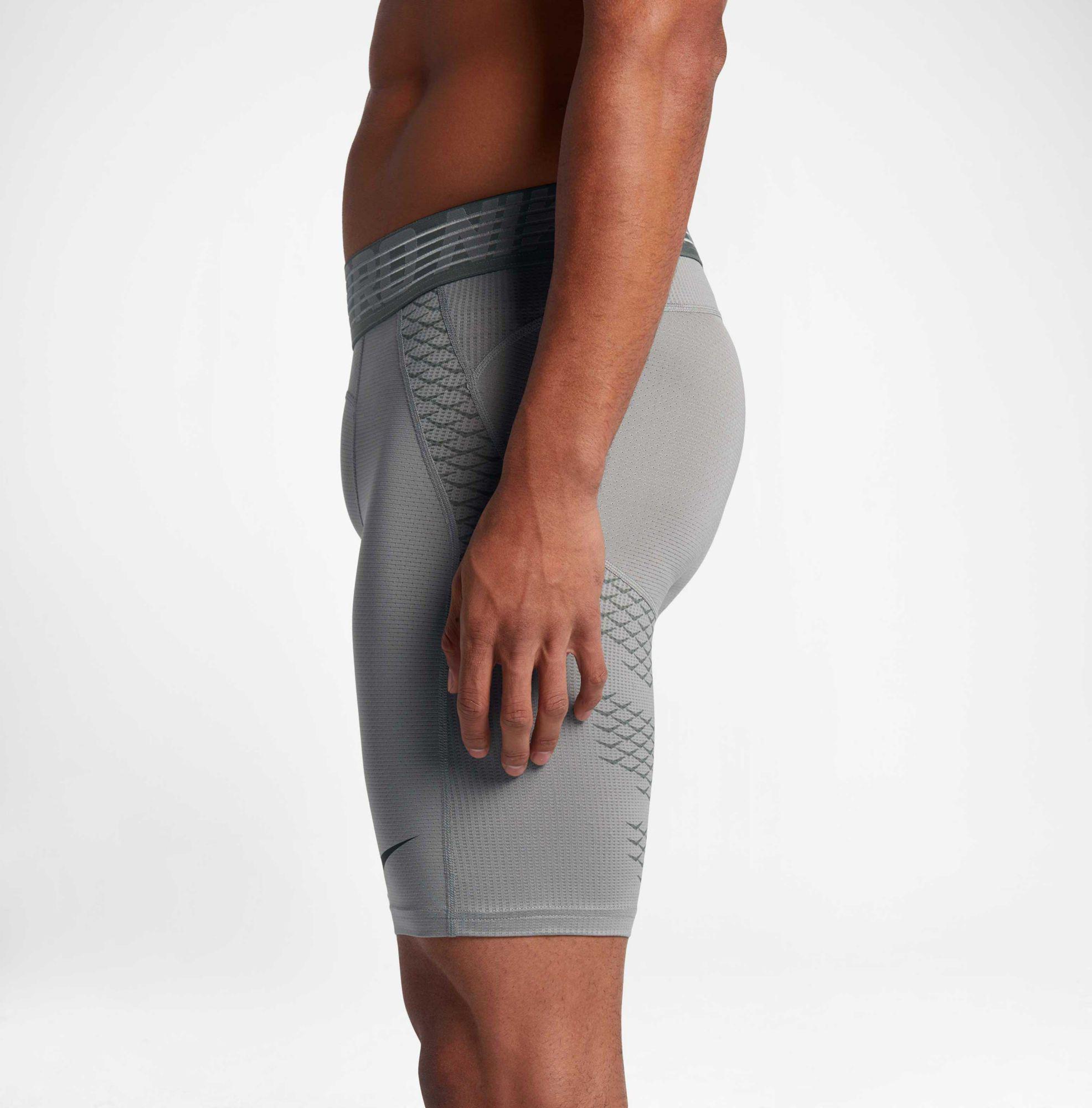 Download Nike Synthetic Pro Hypercool Compression Shorts in Gray ...