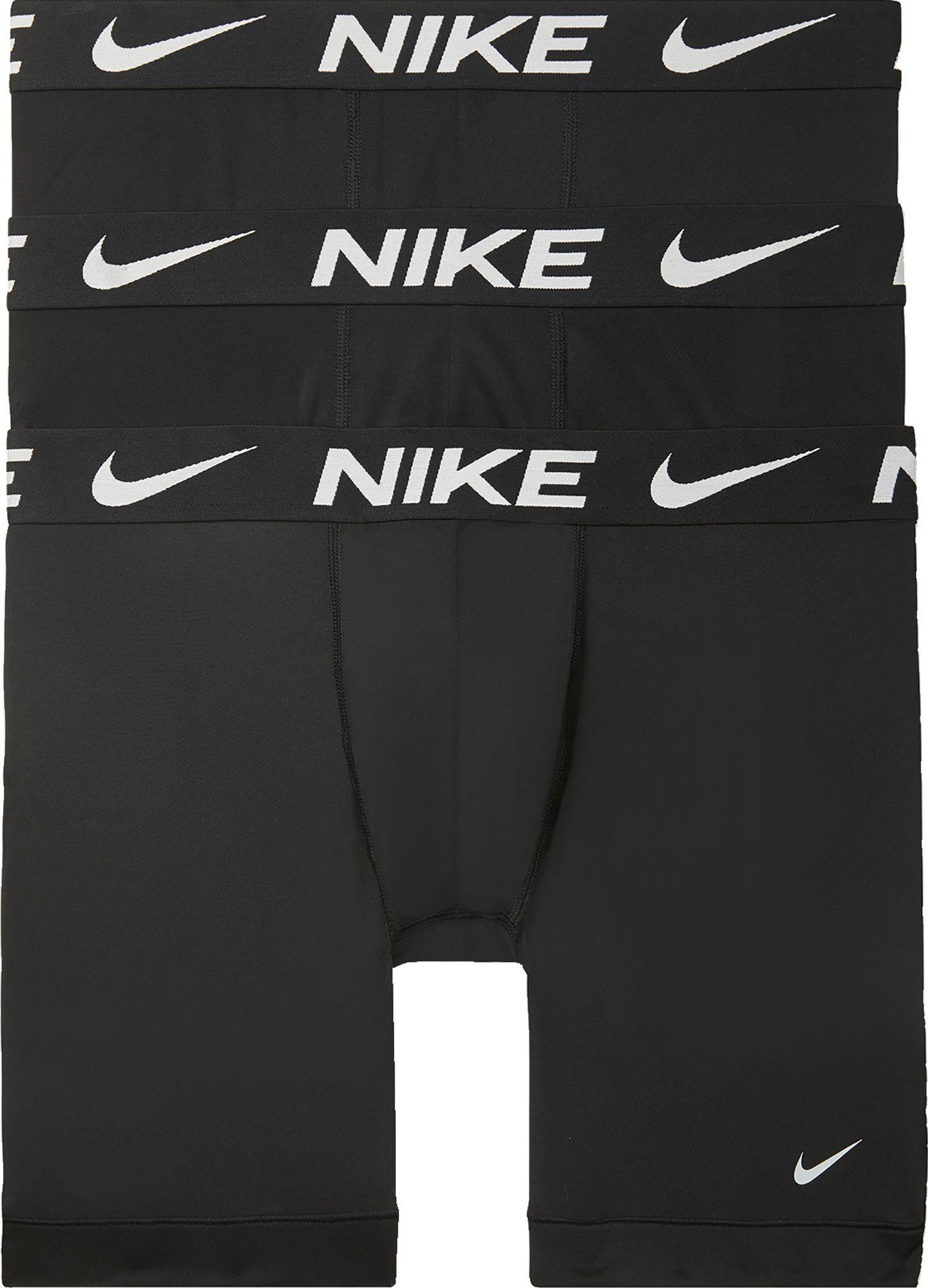 Nike Essential Micro Long Boxer Briefs â 3 Pack in Black for Men - Lyst