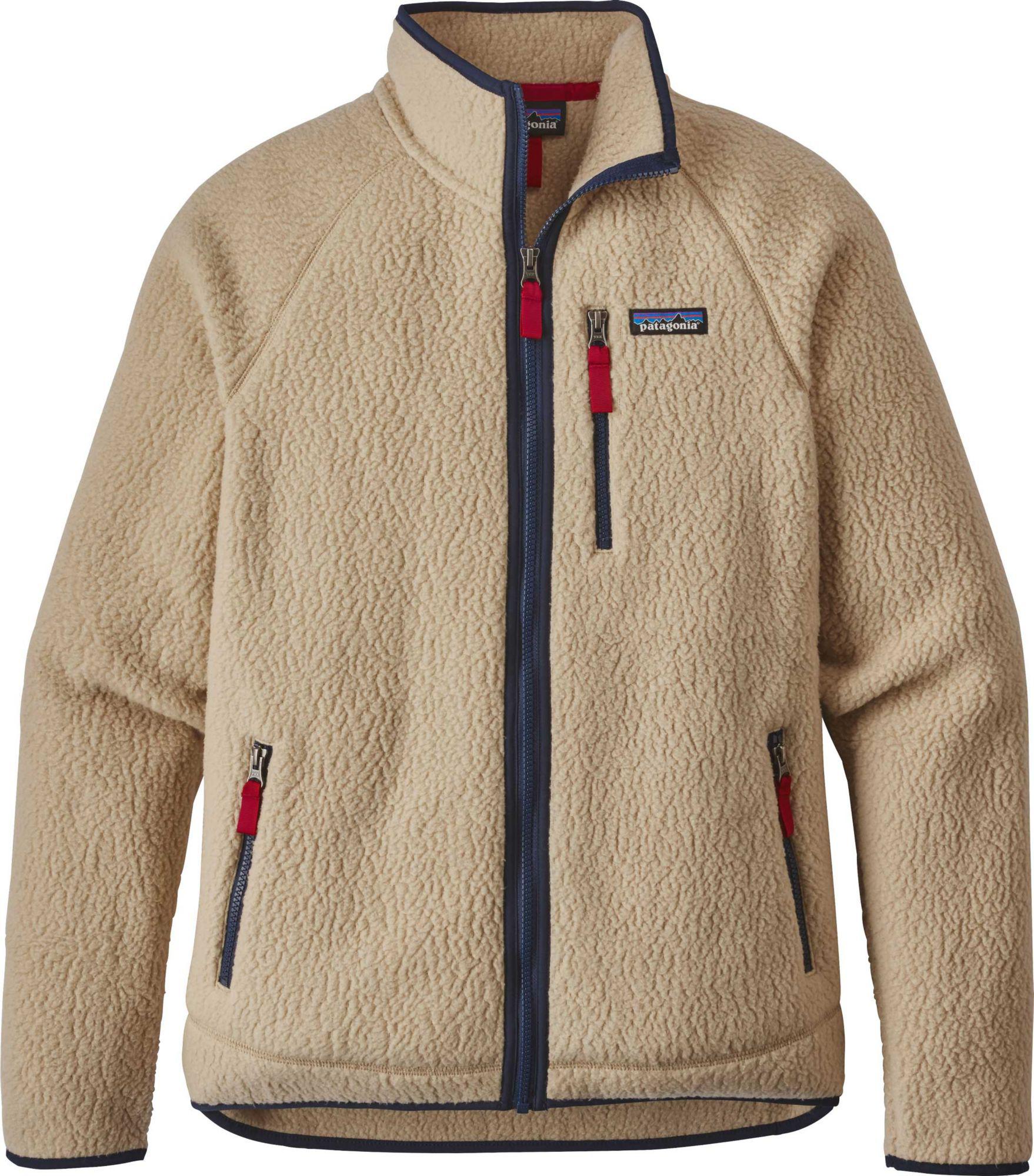 Patagonia Retro Pile Fleece Jacket in Natural for Men - Lyst