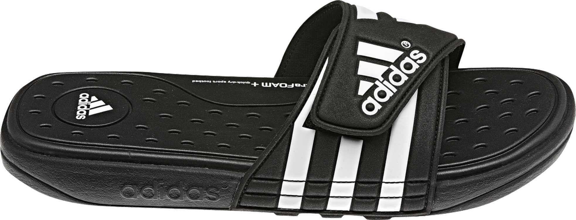 adidas Synthetic Adissage Supercloud Slides in Black/White (Black) for Men  - Lyst
