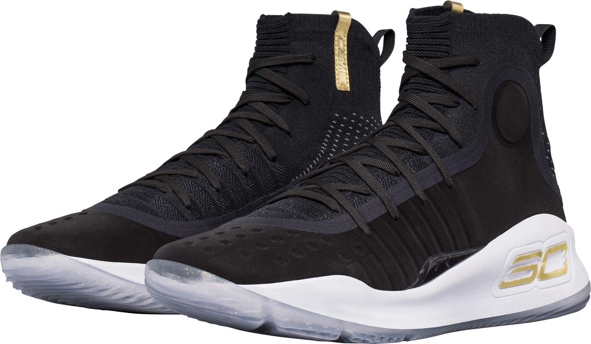 ua curry 4 black white
