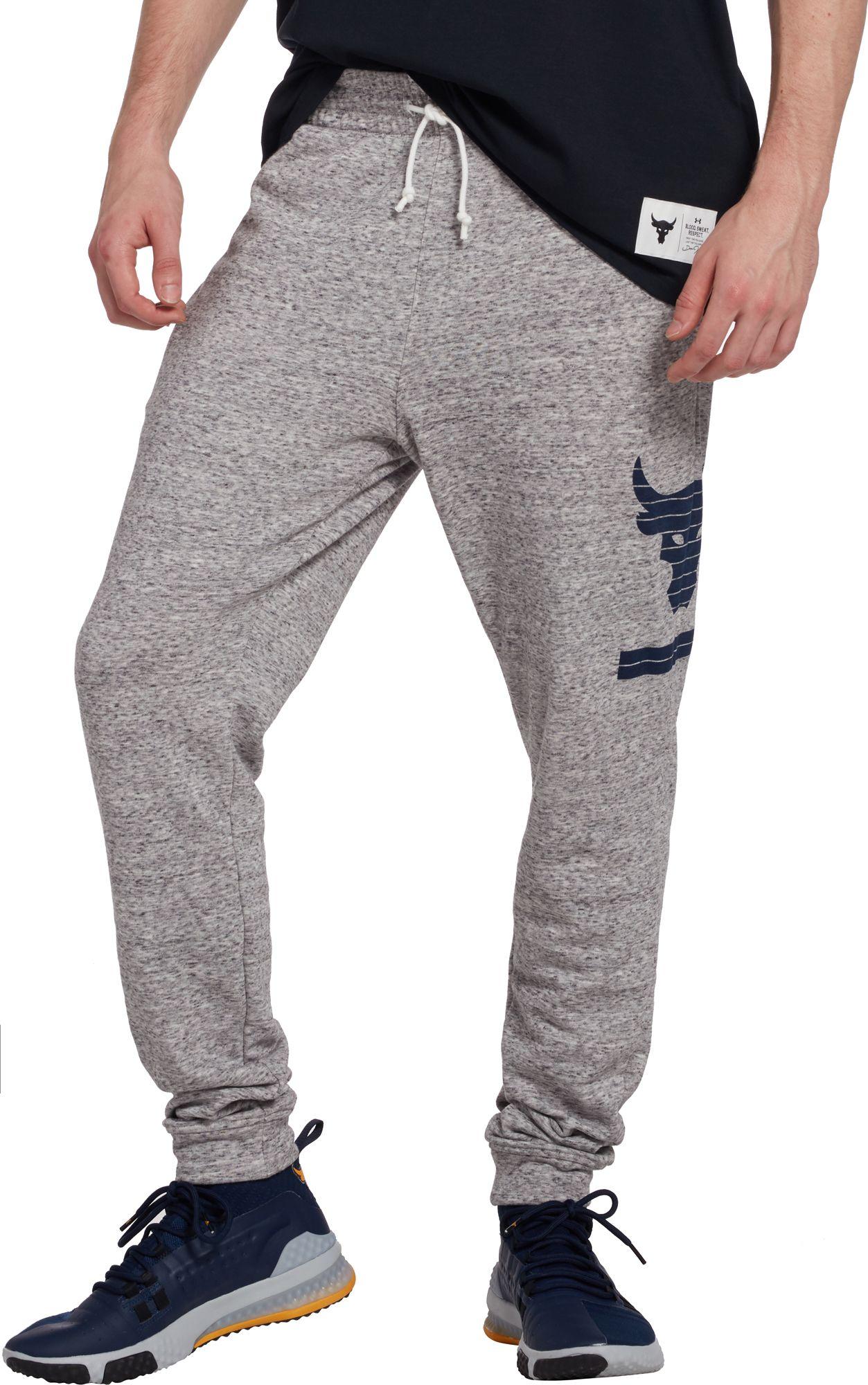 Under Armour Project Rock French Terry Jogger Pants for Men - Lyst