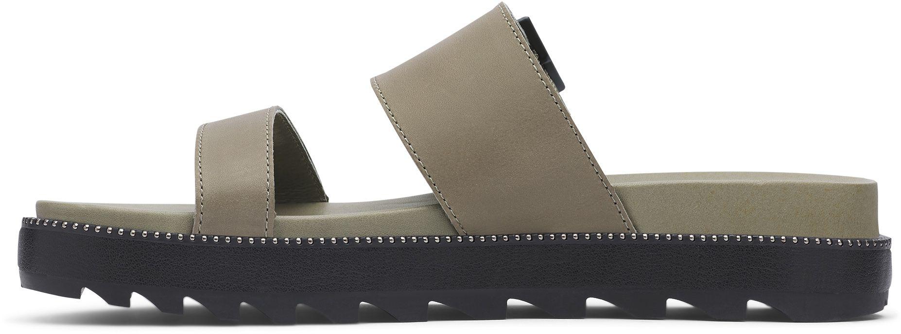 sorel roaming leather slide