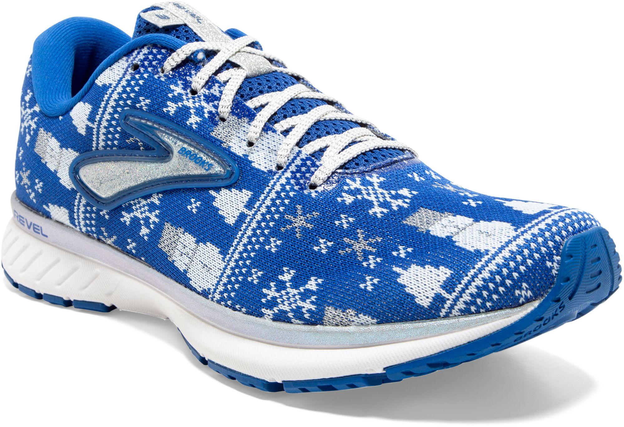 Brooks Rubber Revel 3 Run Merry Running Shoes in Blue/Silver (Blue) - Lyst