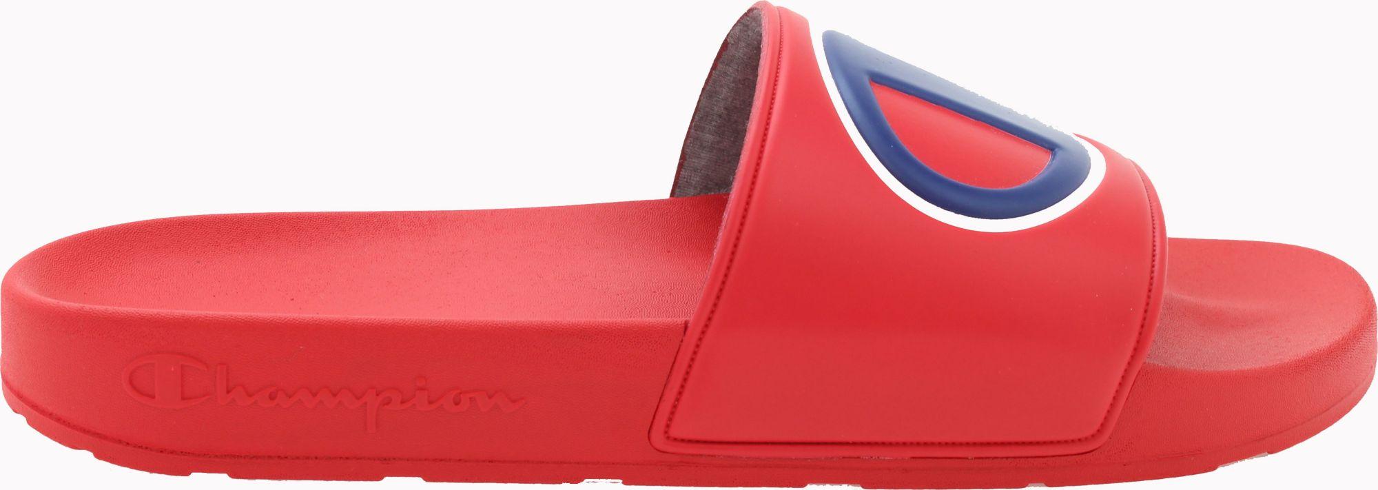 Champion Life® Slide Sandals, C Logo in Red for Men - Lyst