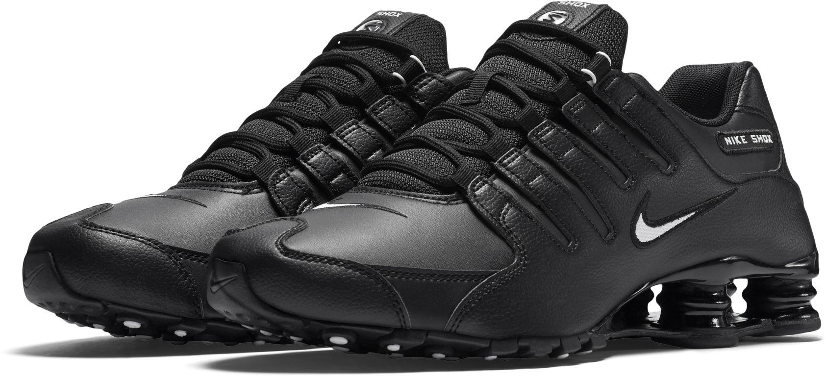 Nike Synthetic Shox Nz Eu in Black/White (Black) for Men - Lyst