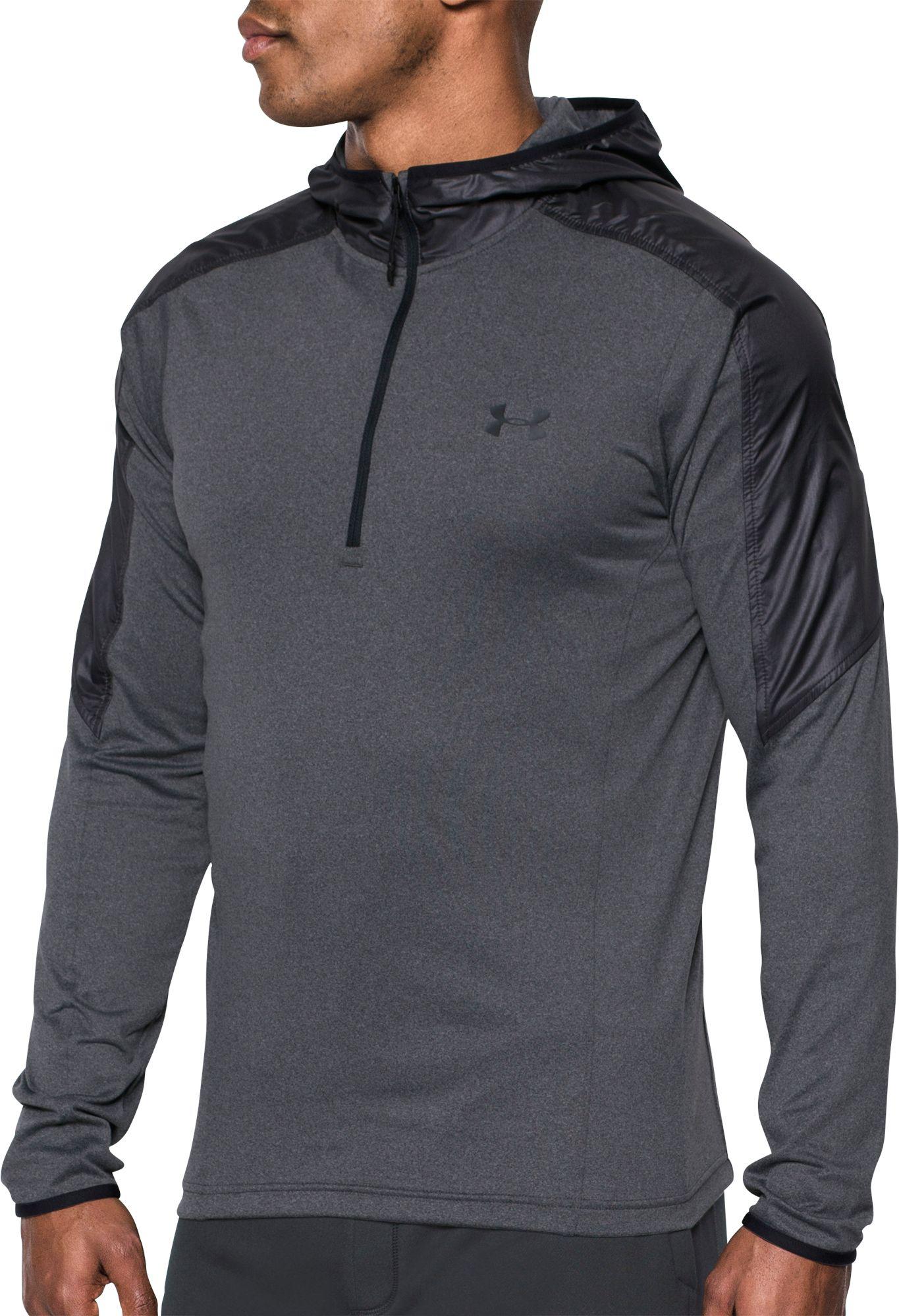 black under armour quarter zip