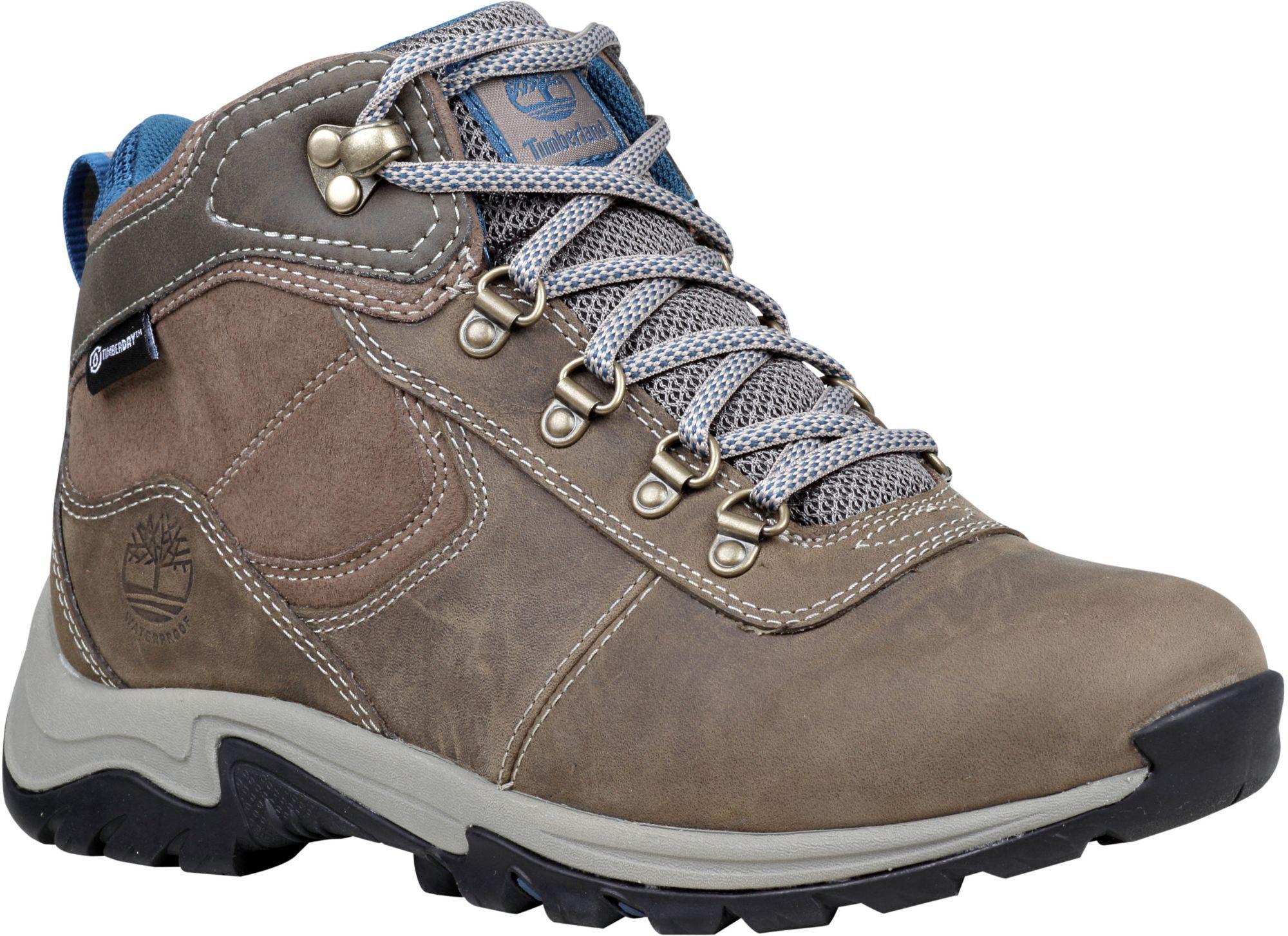Timberland Mt. Maddsen Mid Leather Waterproof Hiking Boots in Gray - Lyst