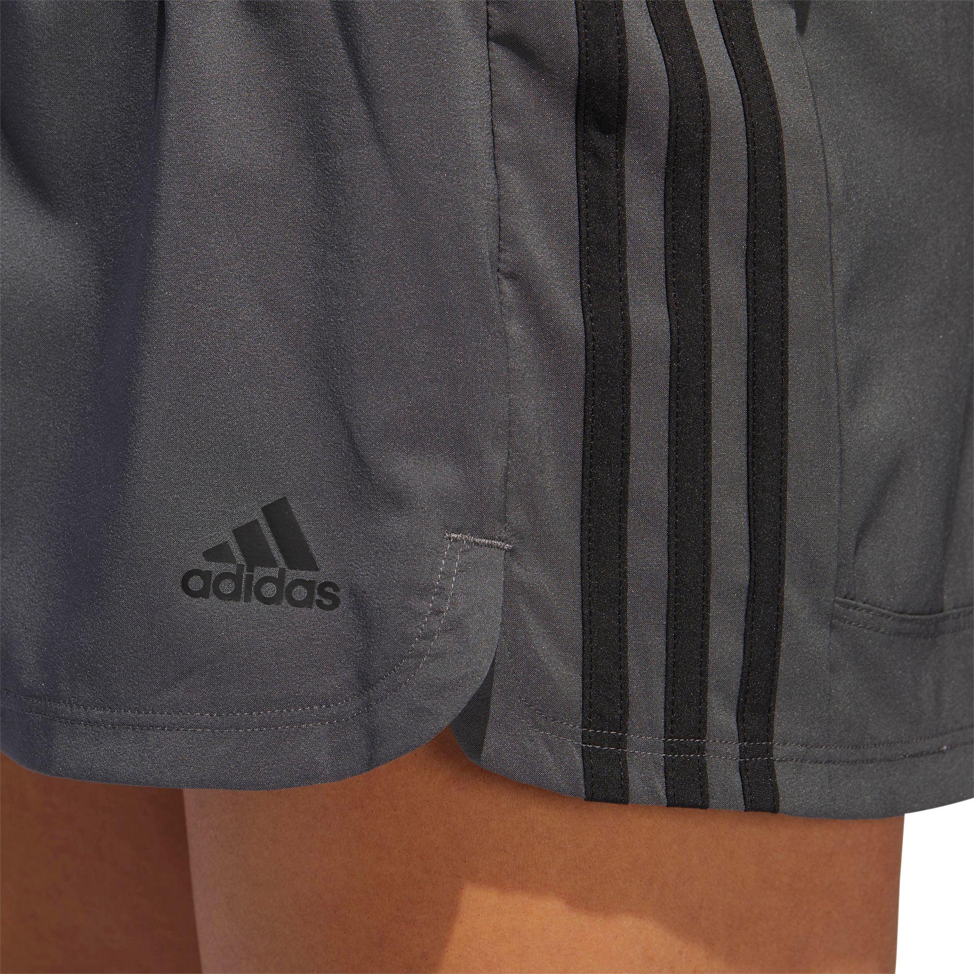 Adidas Synthetic Pacer 3 Stripes Woven Shorts Lyst