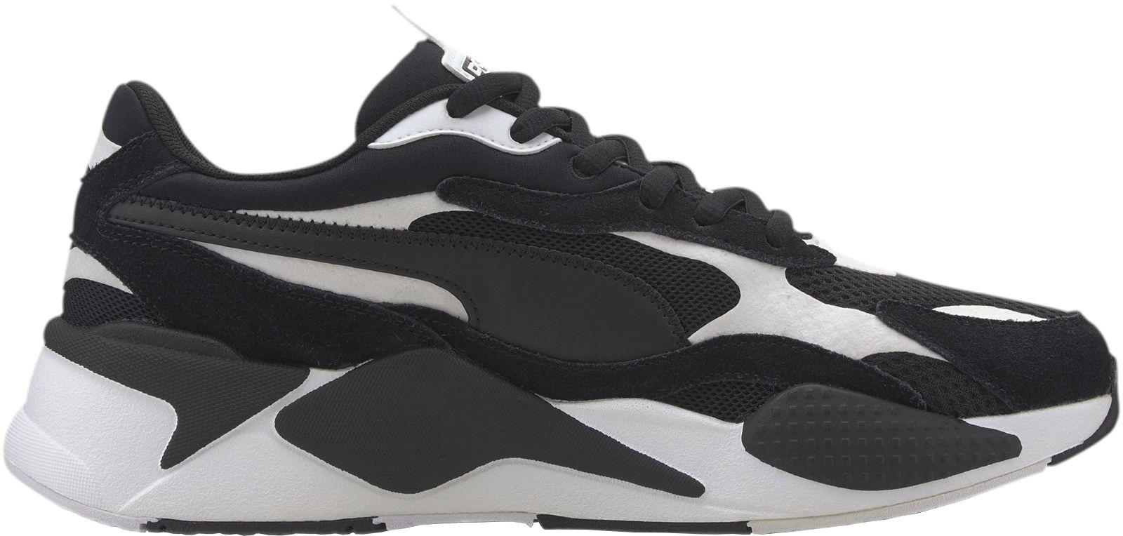 PUMA Suede Rs-x3 Super Sneakers in Black/White 2 (Black) - Lyst