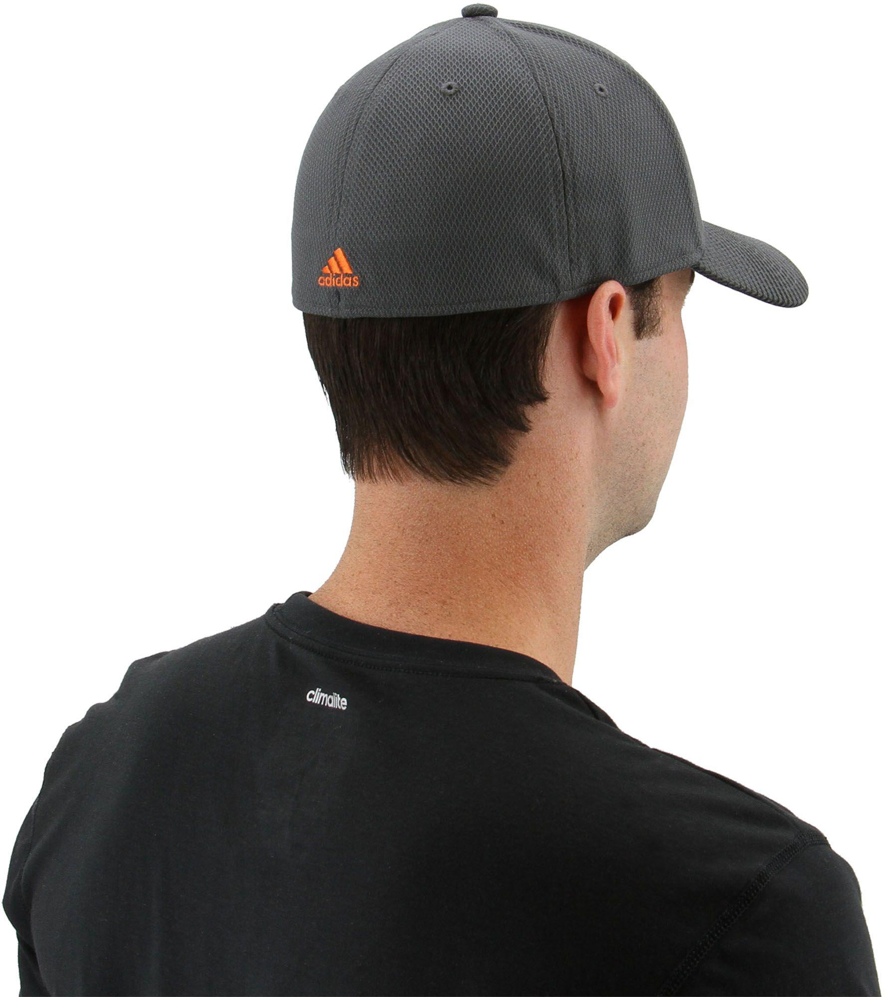 adidas Synthetic Release Stretch Fit Hat in Black for Men Lyst