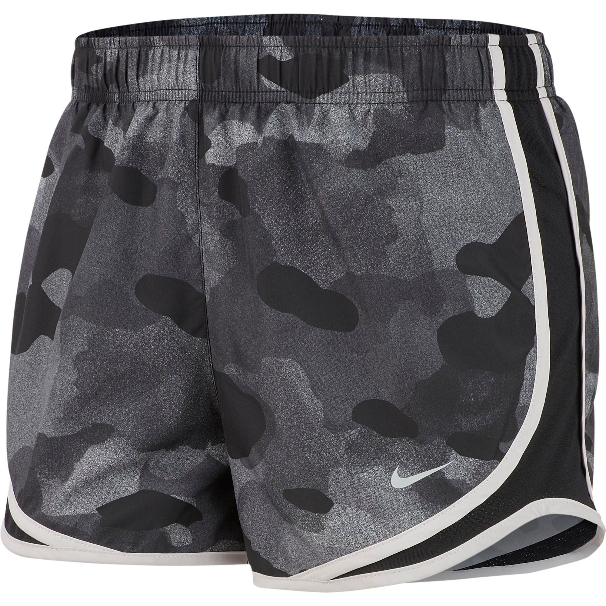 Nike Synthetic Tempo Camo Running Shorts in Gray - Lyst