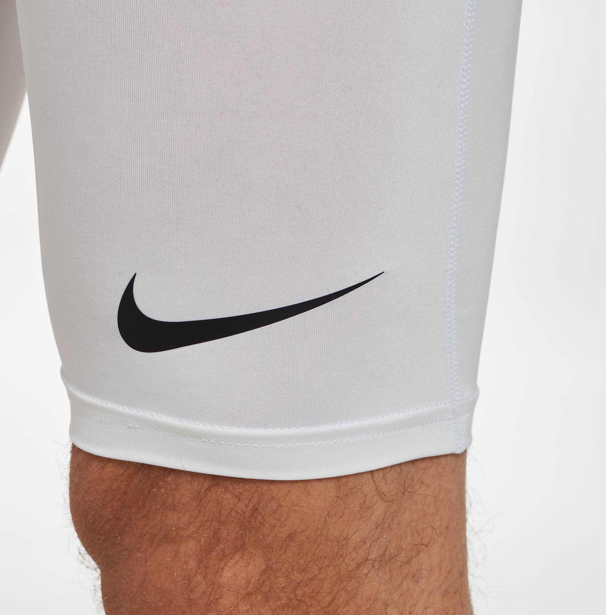 Nike Synthetic Pro Long Shorts in White for Men - Lyst