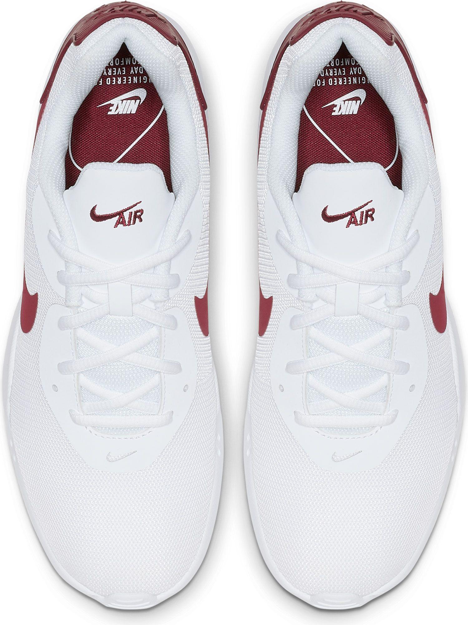 Nike Synthetic Air Max Oketo Shoe in White/Red (White) for Men | Lyst