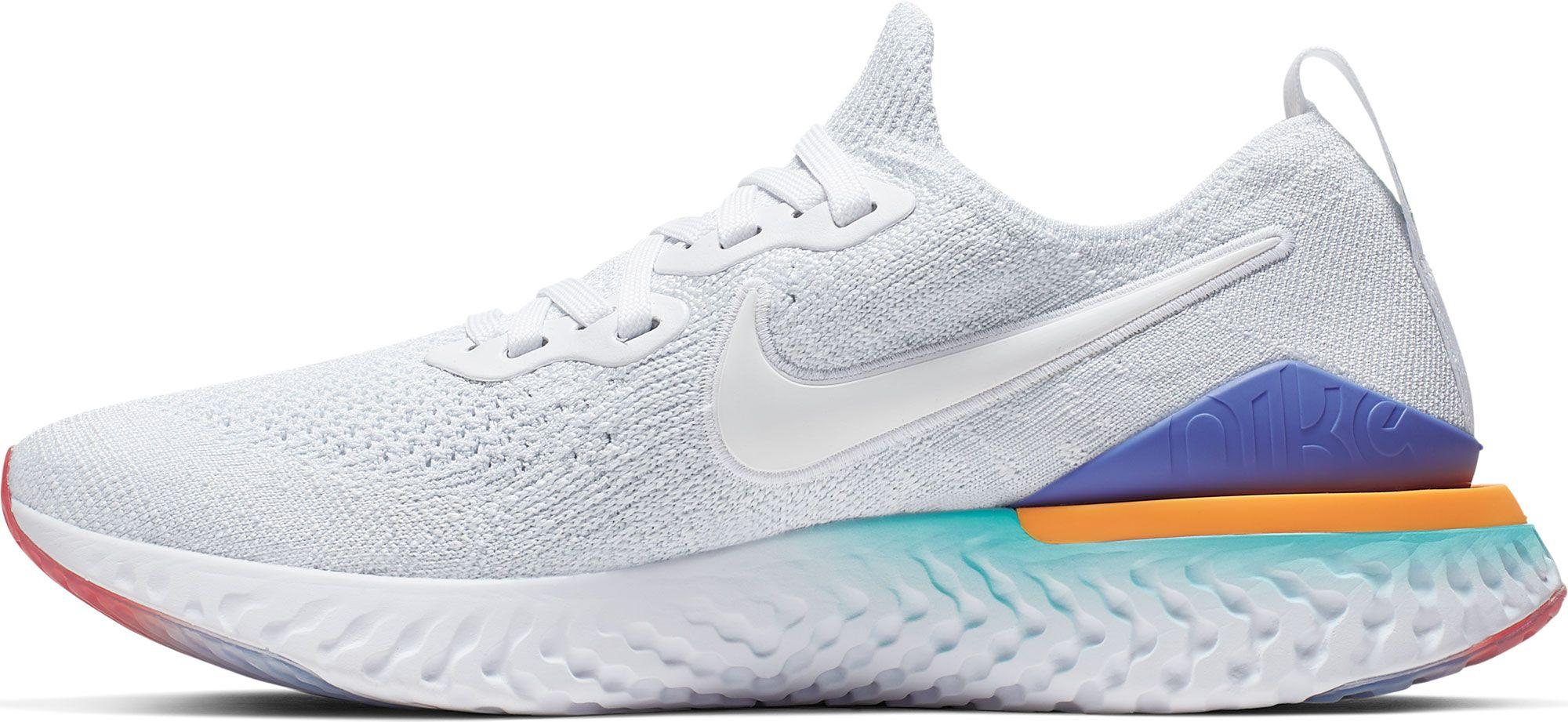 nike epic react mens white