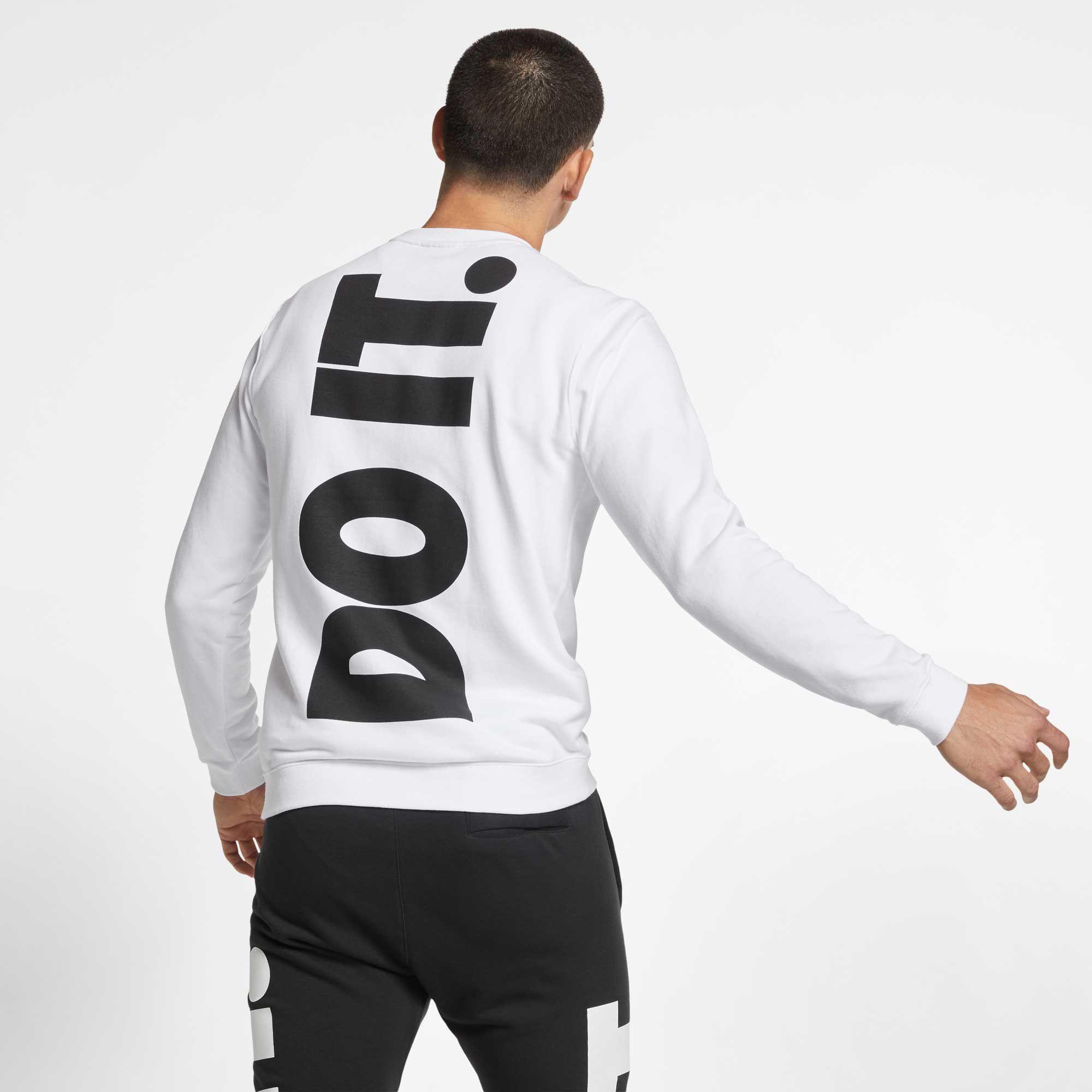 nike men's sportswear jdi french terry pullover