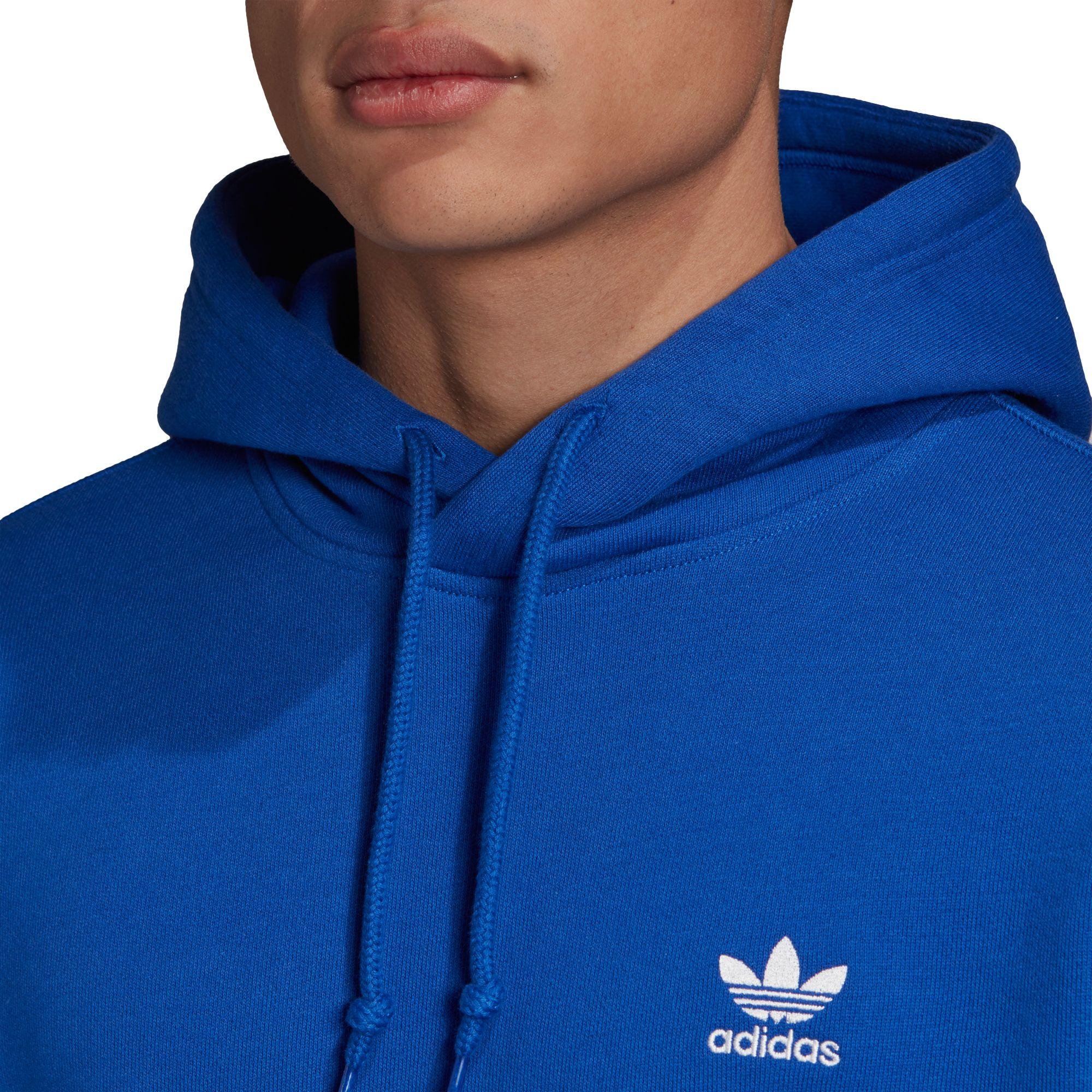 trefoil essentials hoodie adidas
