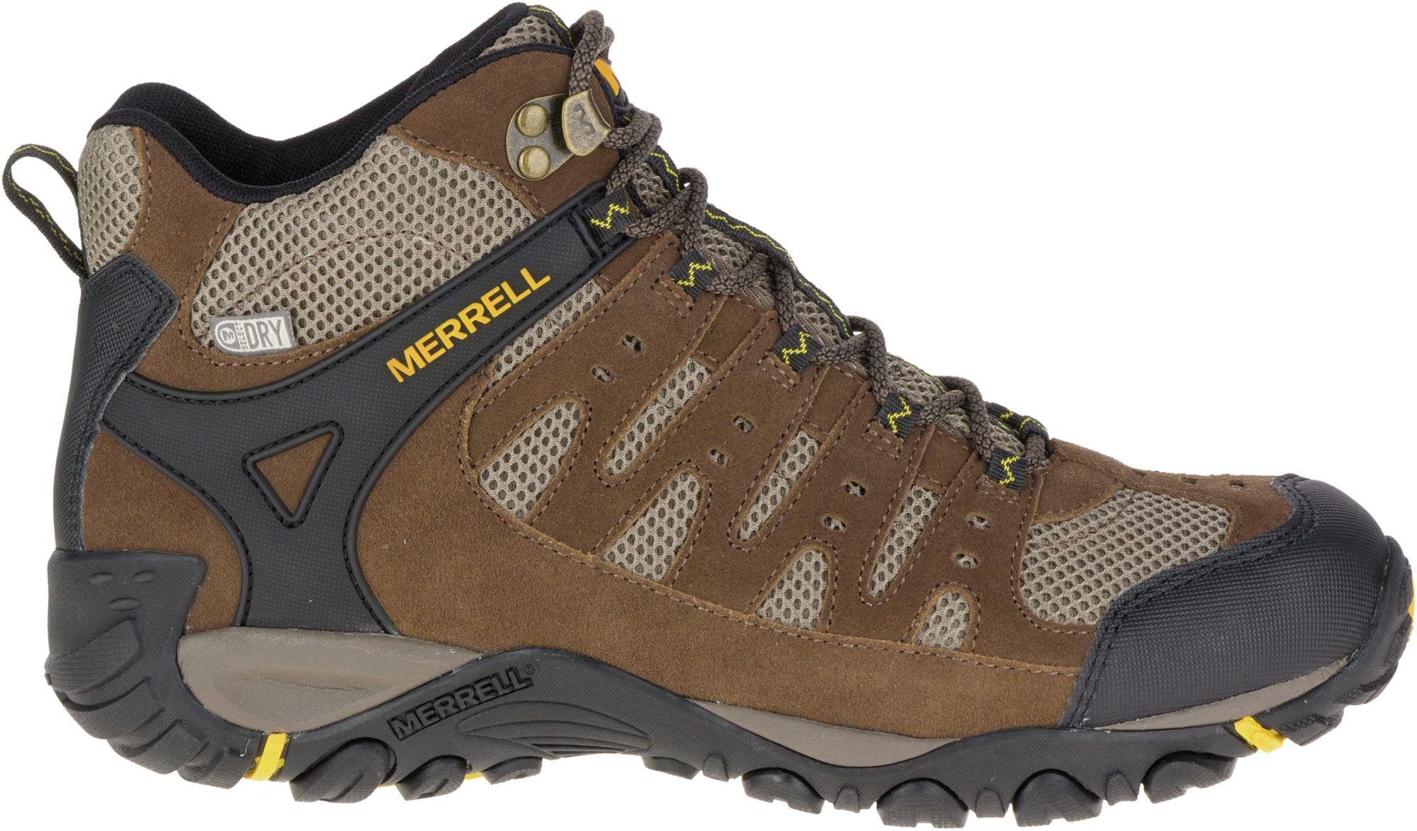 merrell men's accentor gore tex mid boots
