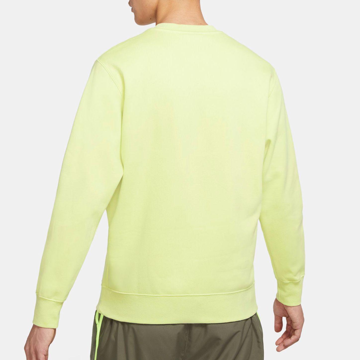 vintage yellow nike crewneck sweatshirt