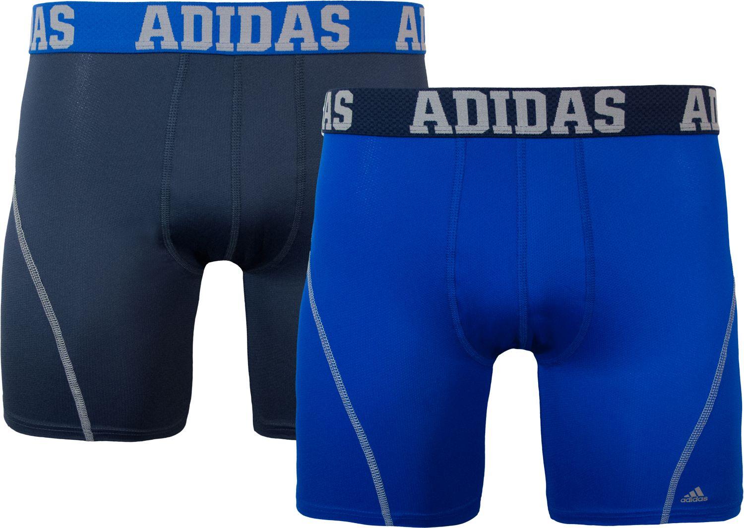 adidas Sport Performance Climacool Solid 5'' Boxer Briefs 2 Pack in ...