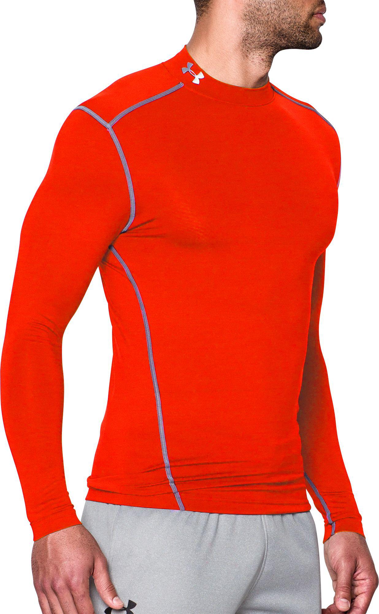 orange under armour cold gear