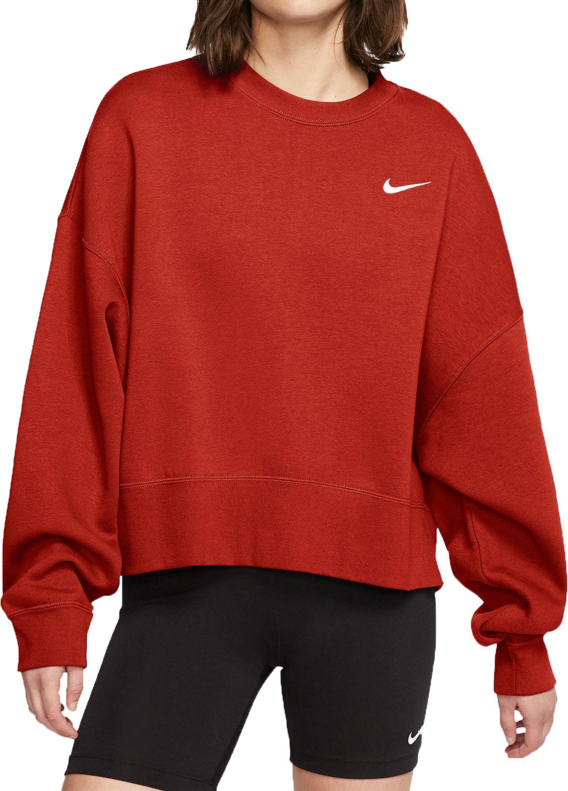 nike cropped crew