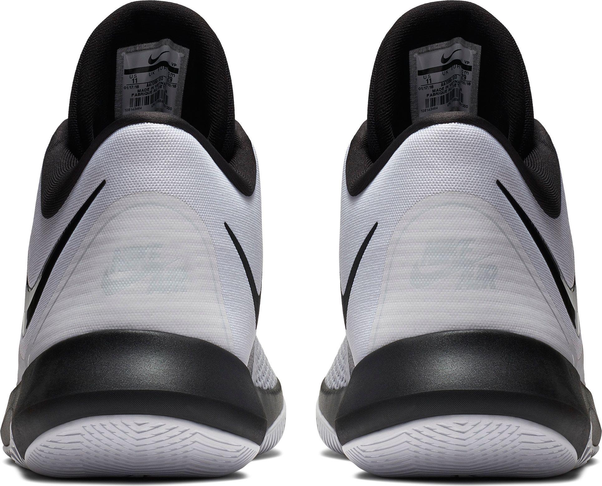 nike air precision 2 black and white