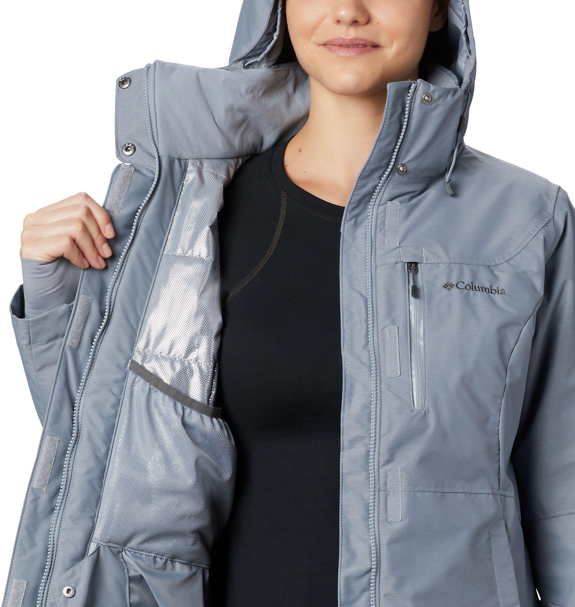 Columbia Alpine Action Omniheat Jacket in Gray Lyst