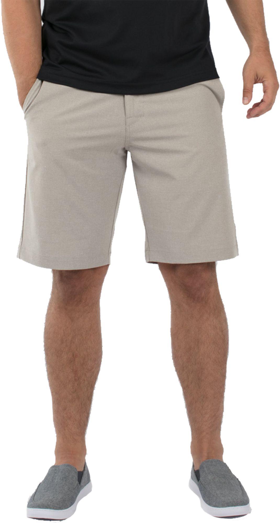 Travis Mathew Cotton Beck Golf Shorts in Khaki (Gray) for Men - Lyst
