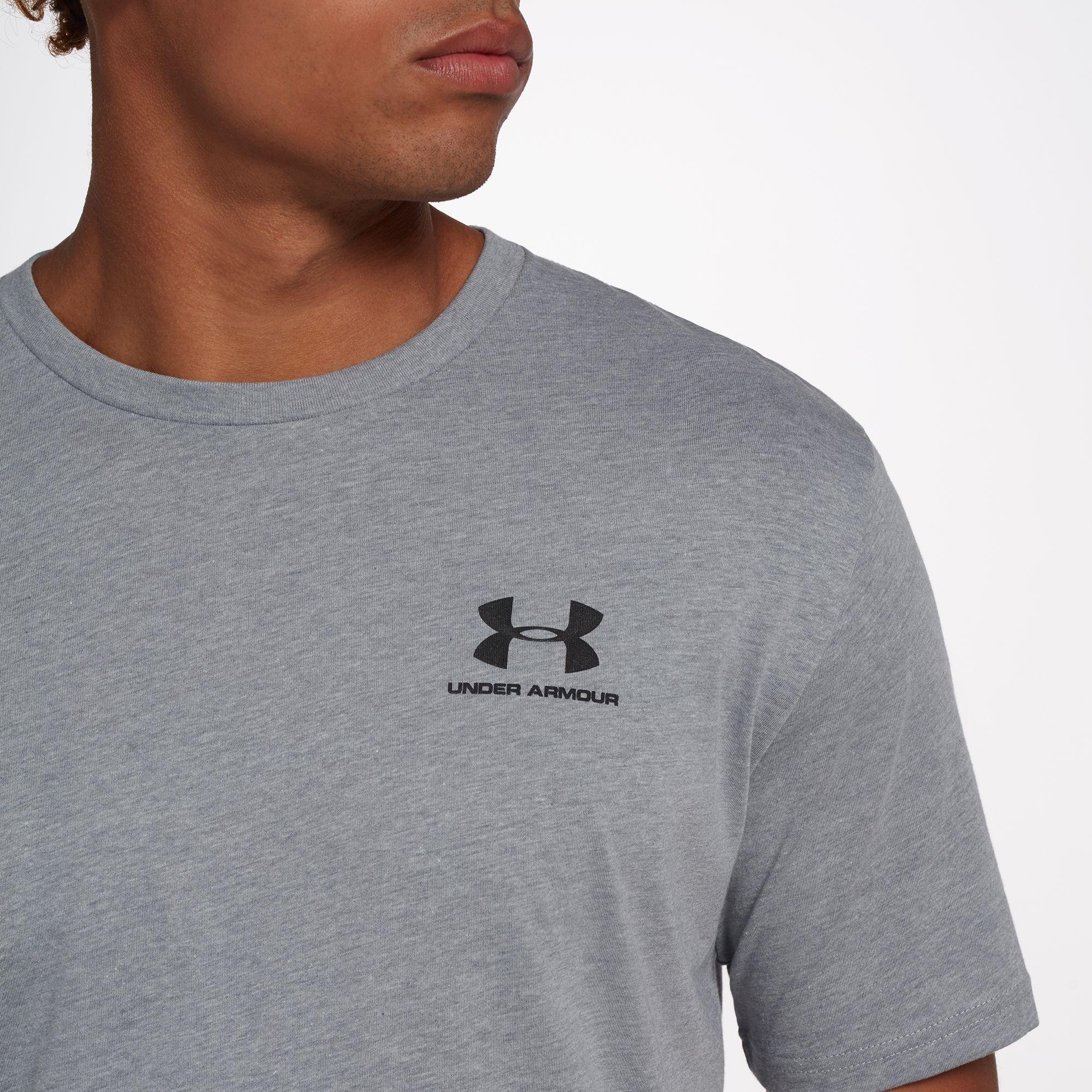 Under armour t shirts grey kids Clearance
