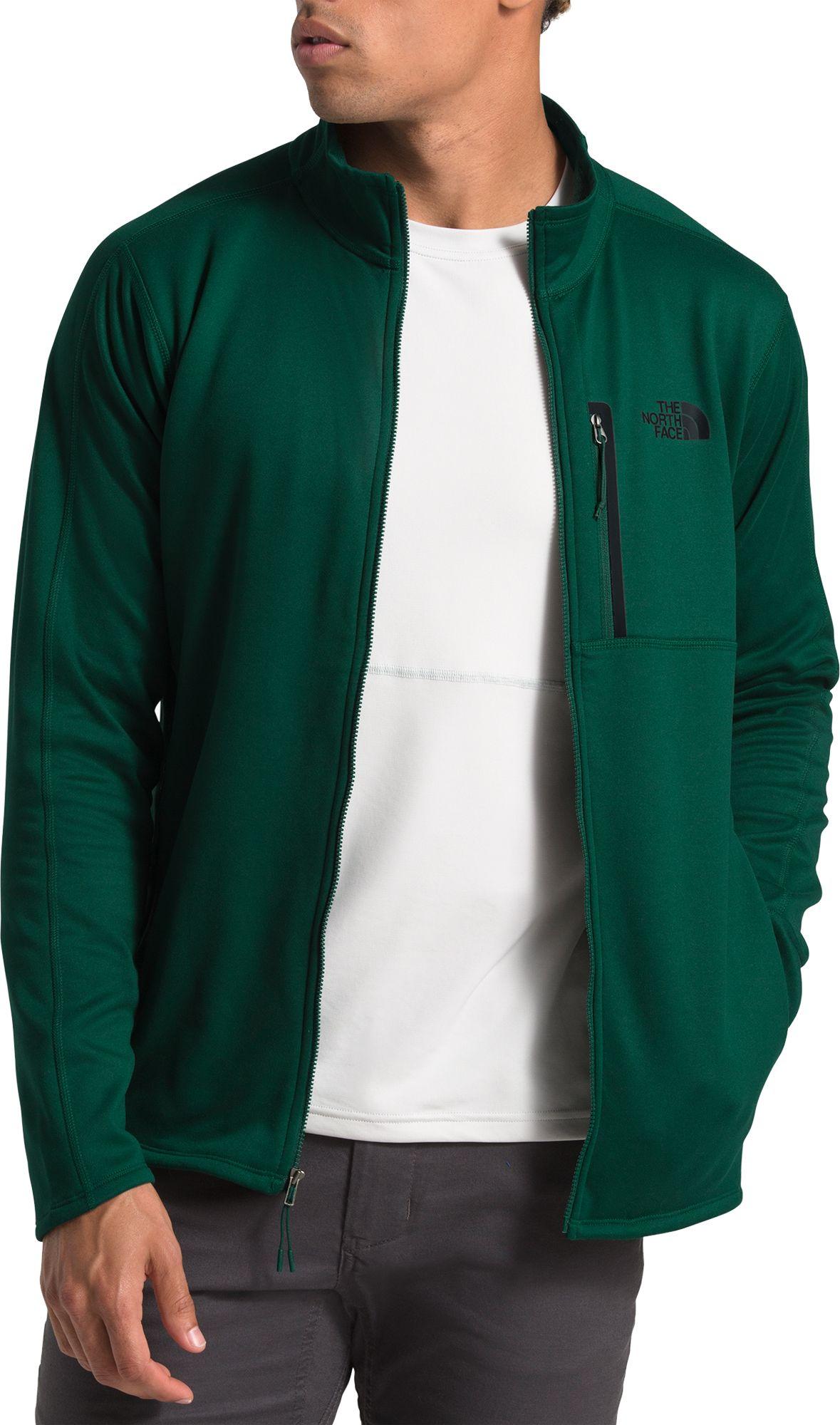 the north face men's cynlands full zip fleece jacket