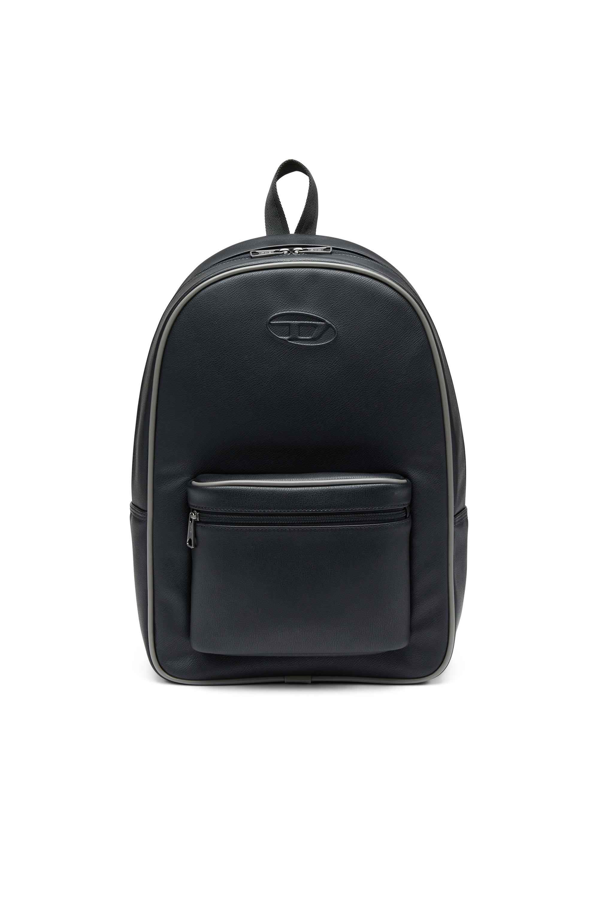 DIESEL Backpack With Embossed Logo in Black for Men | Lyst