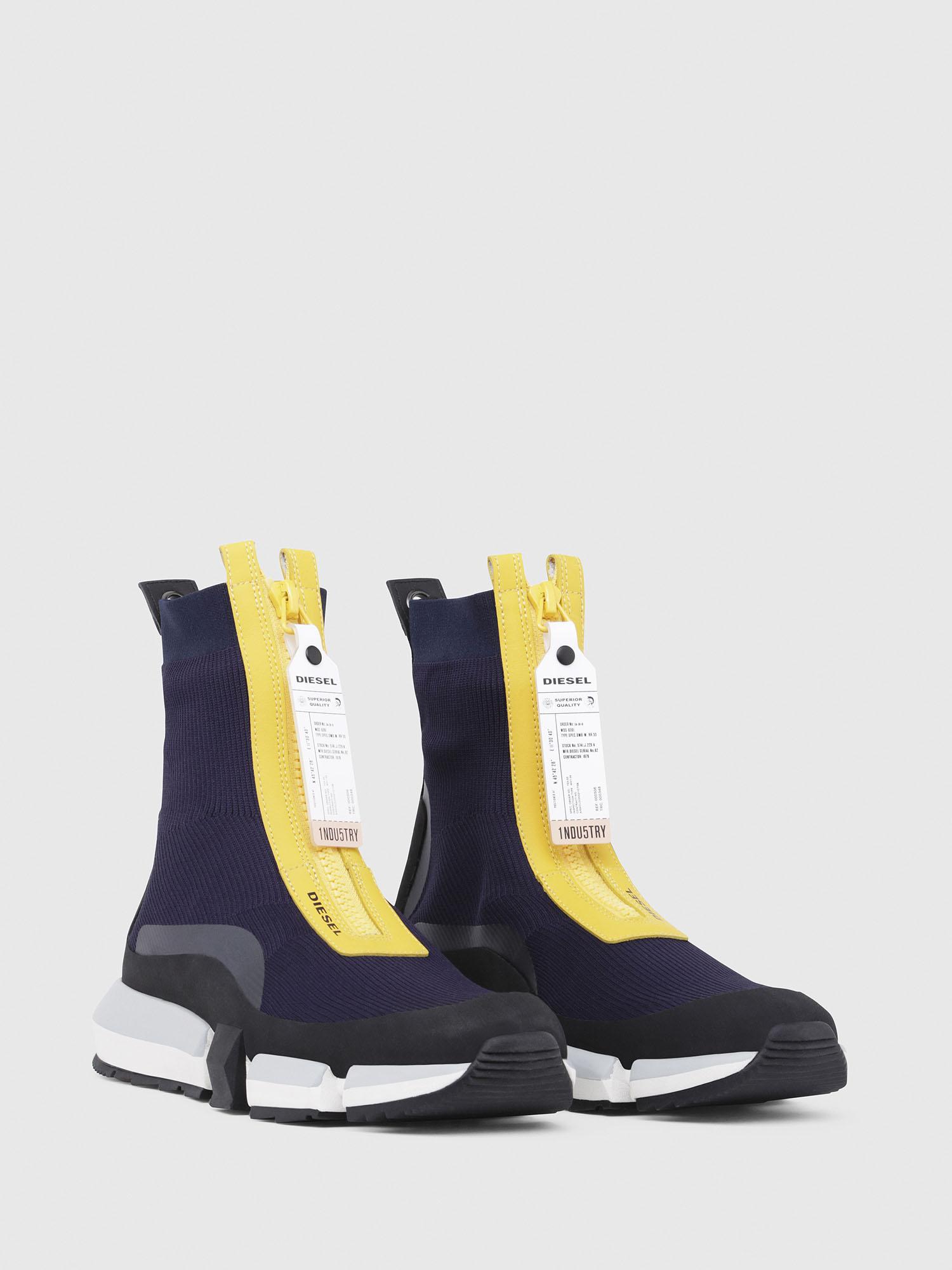 high socks with sneakers trend