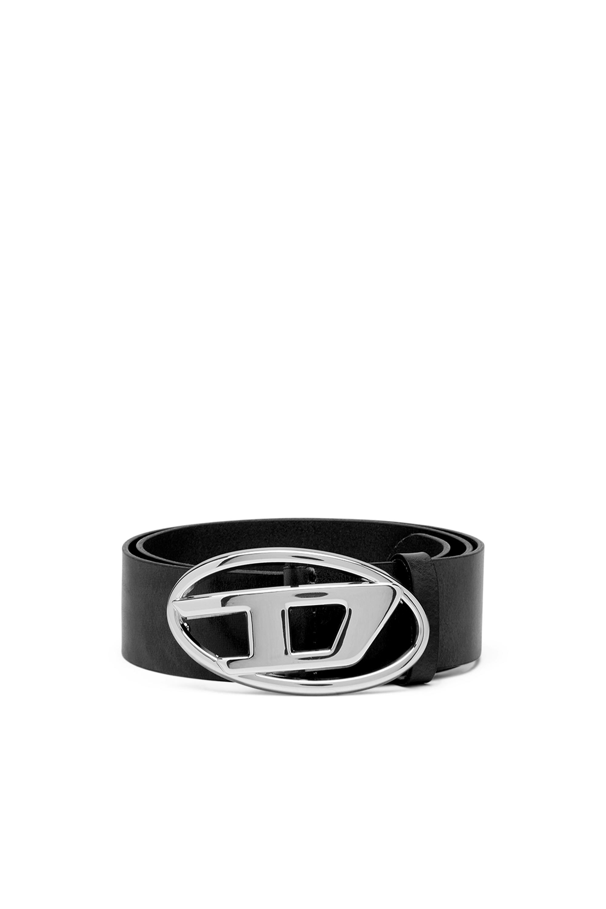 DIESEL 3.9cm Belt With D Logo Buckle in Black | Lyst