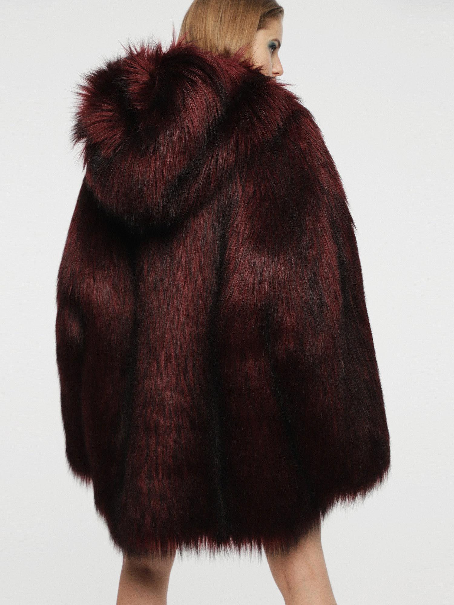 diesel shearling coat