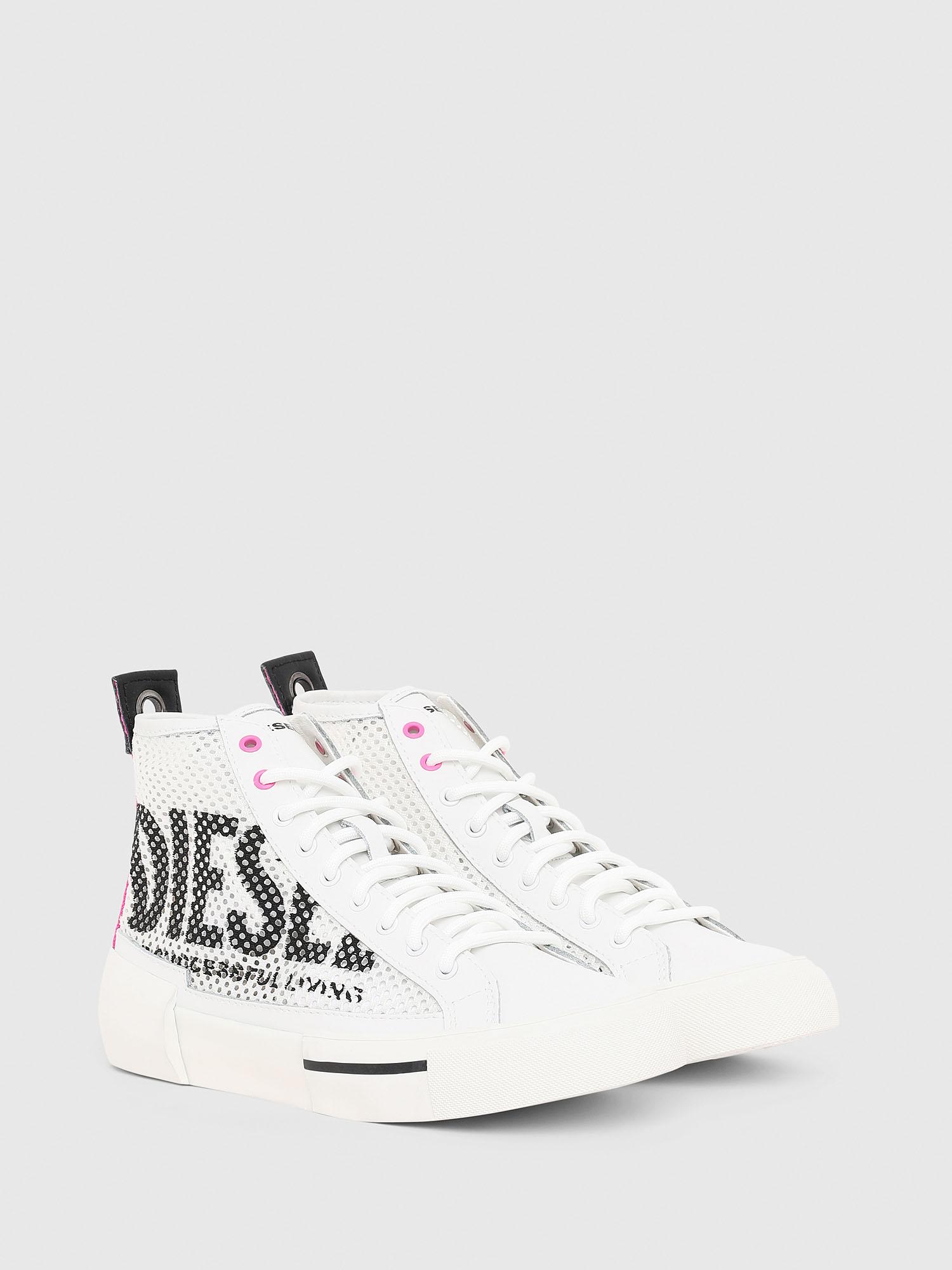 diesel white high tops