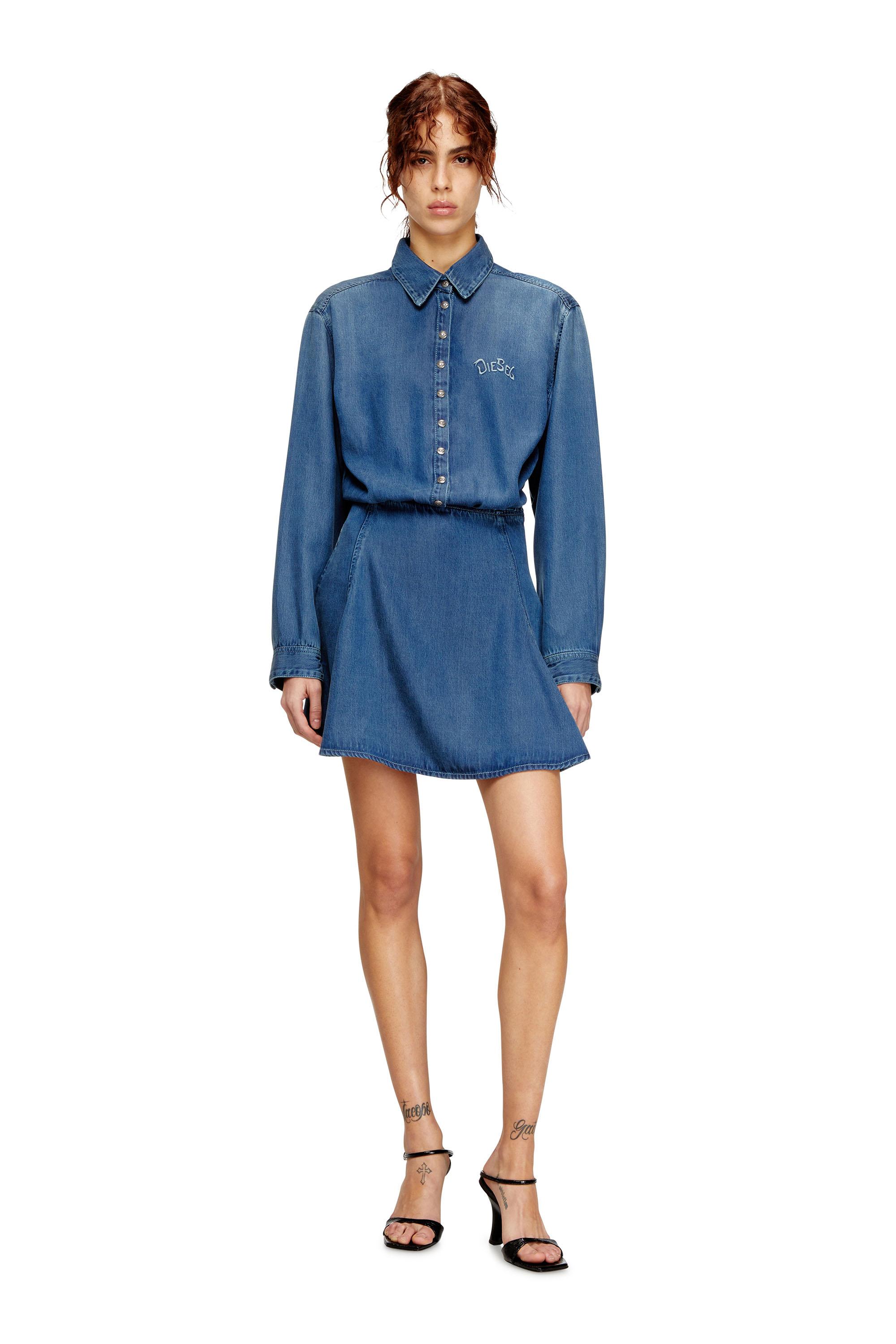 white christmas dresses Diesel Denim Dress