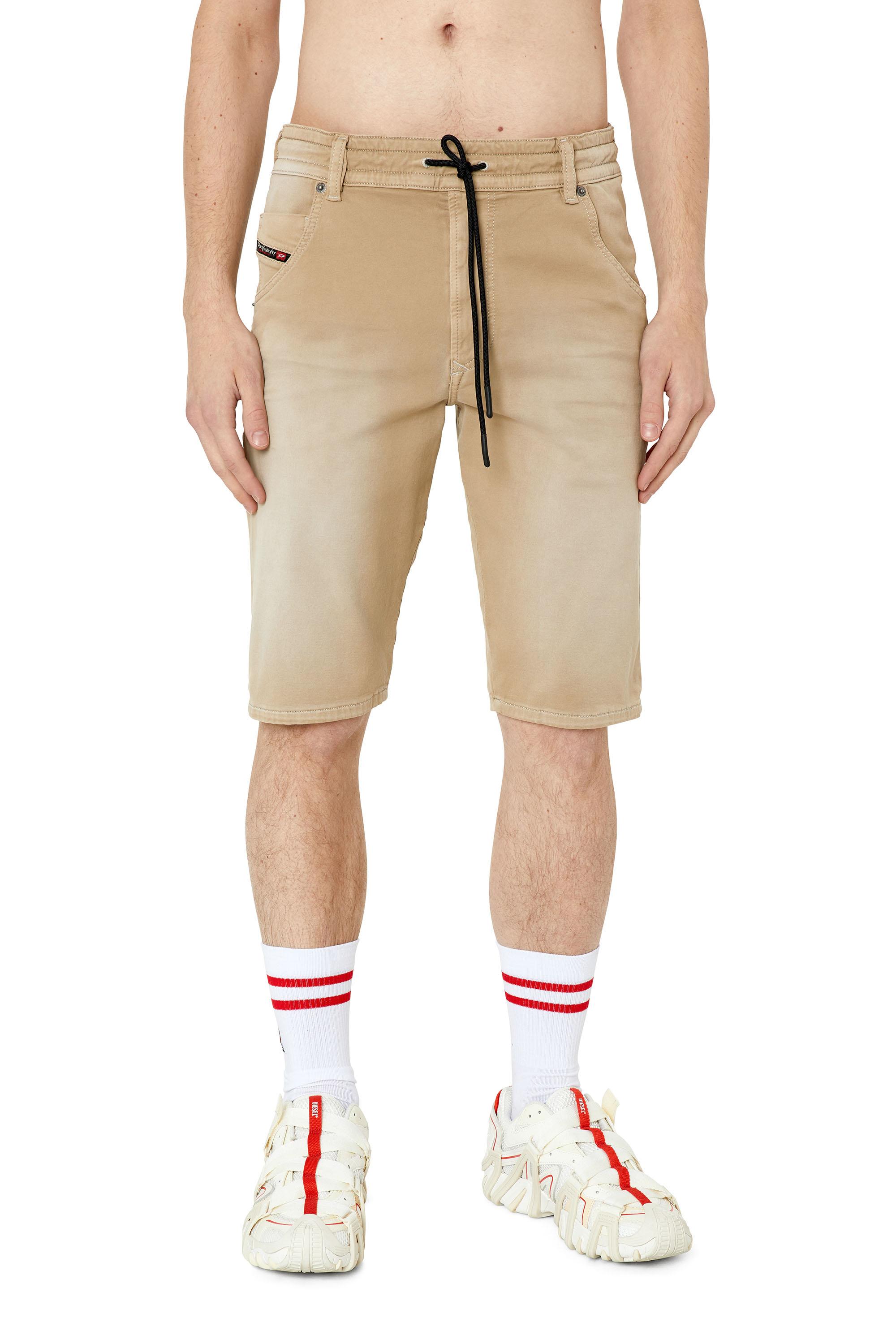DIESEL Coloured Shorts In Jogg Jeans in Natural for Men | Lyst