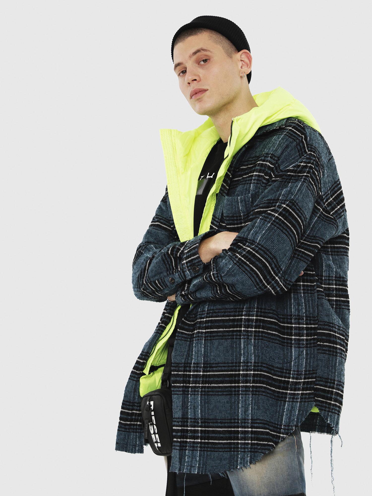 diesel flannel shirt